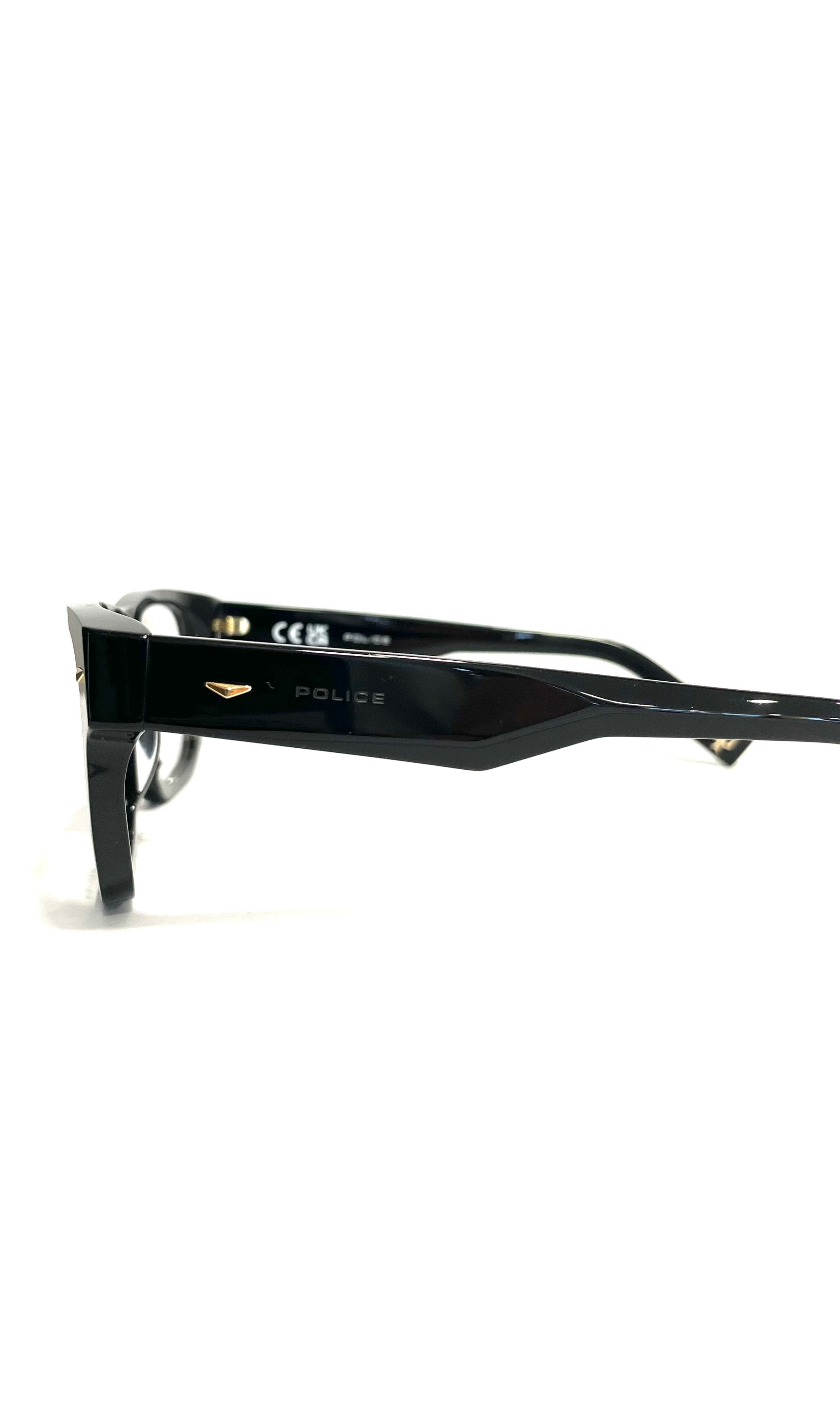 Lunettes Police épaisses noires