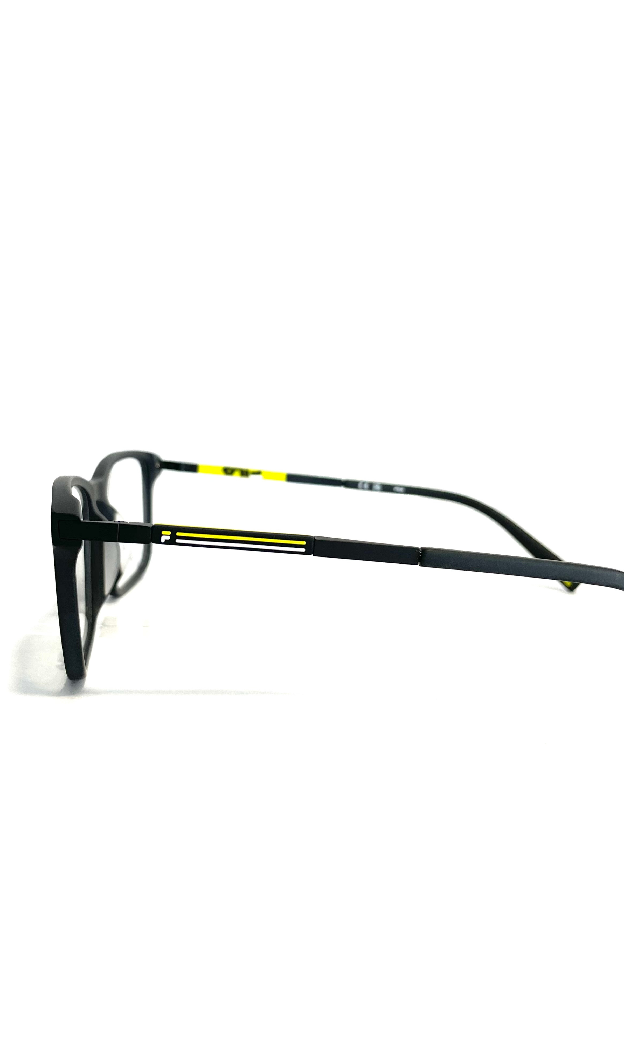 Lunettes Fila noires et jaunes