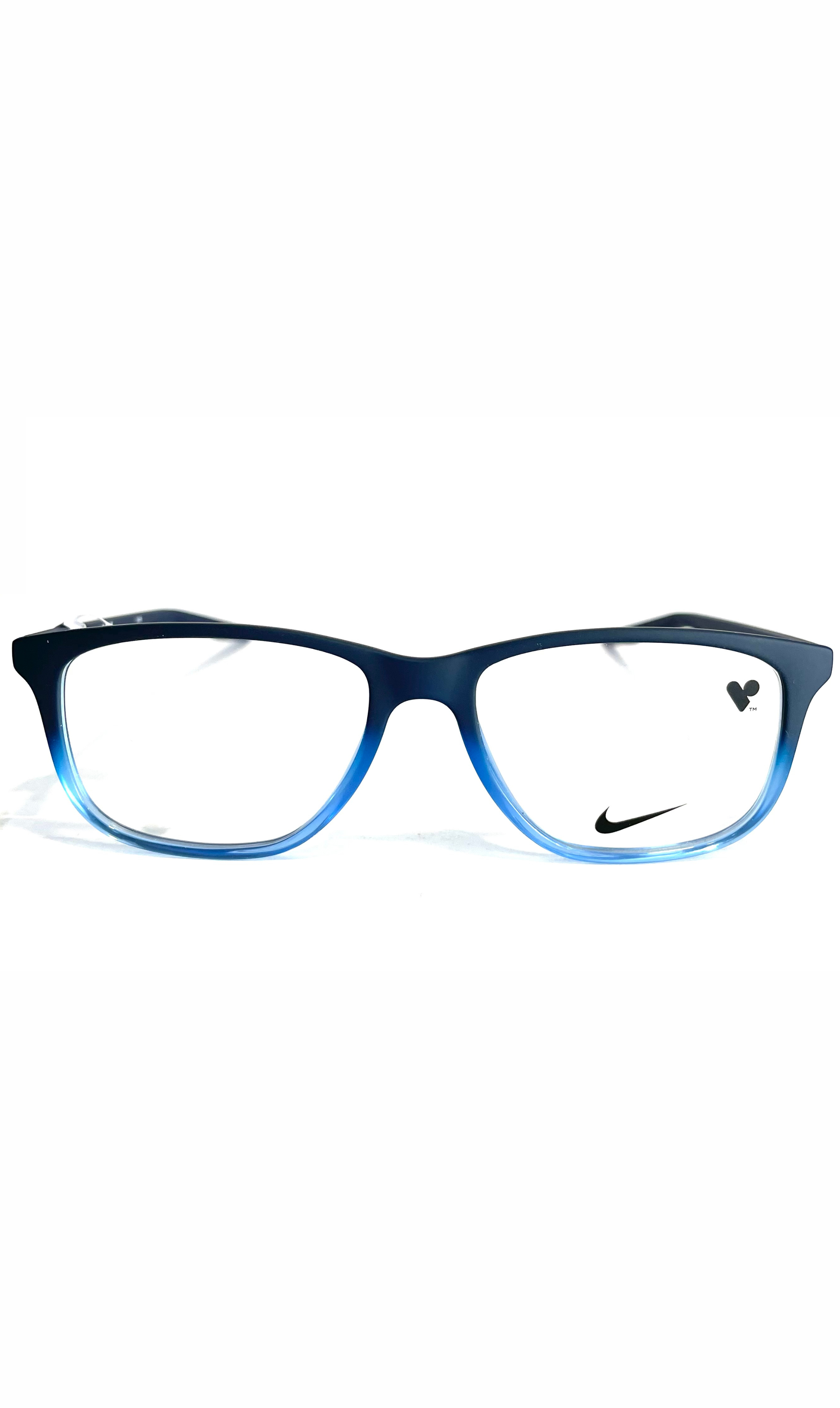 Lunettes Nike Unisexe Noires et Bleues 