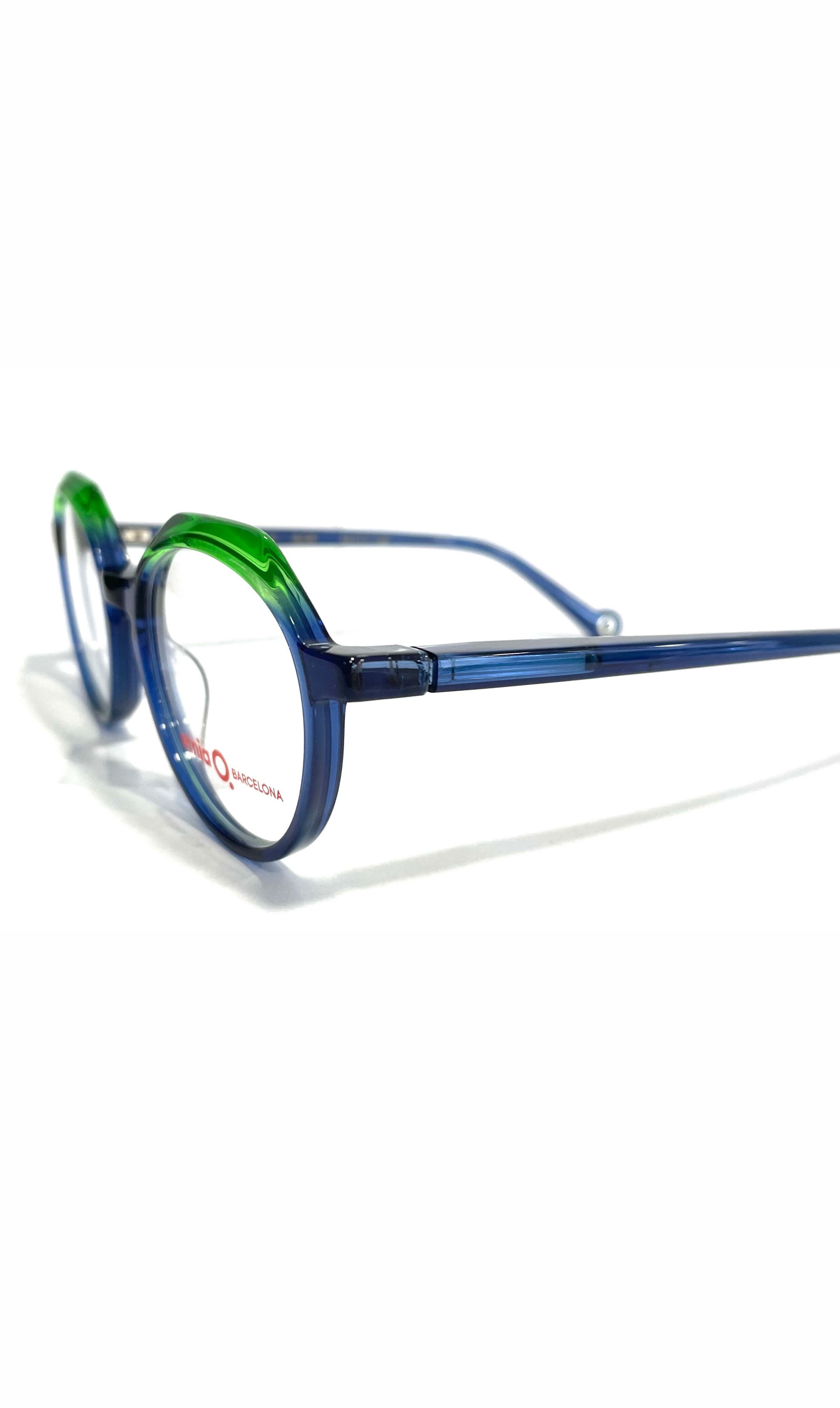 Lunettes Etnia Barcelona bicolores bleues/vertes
