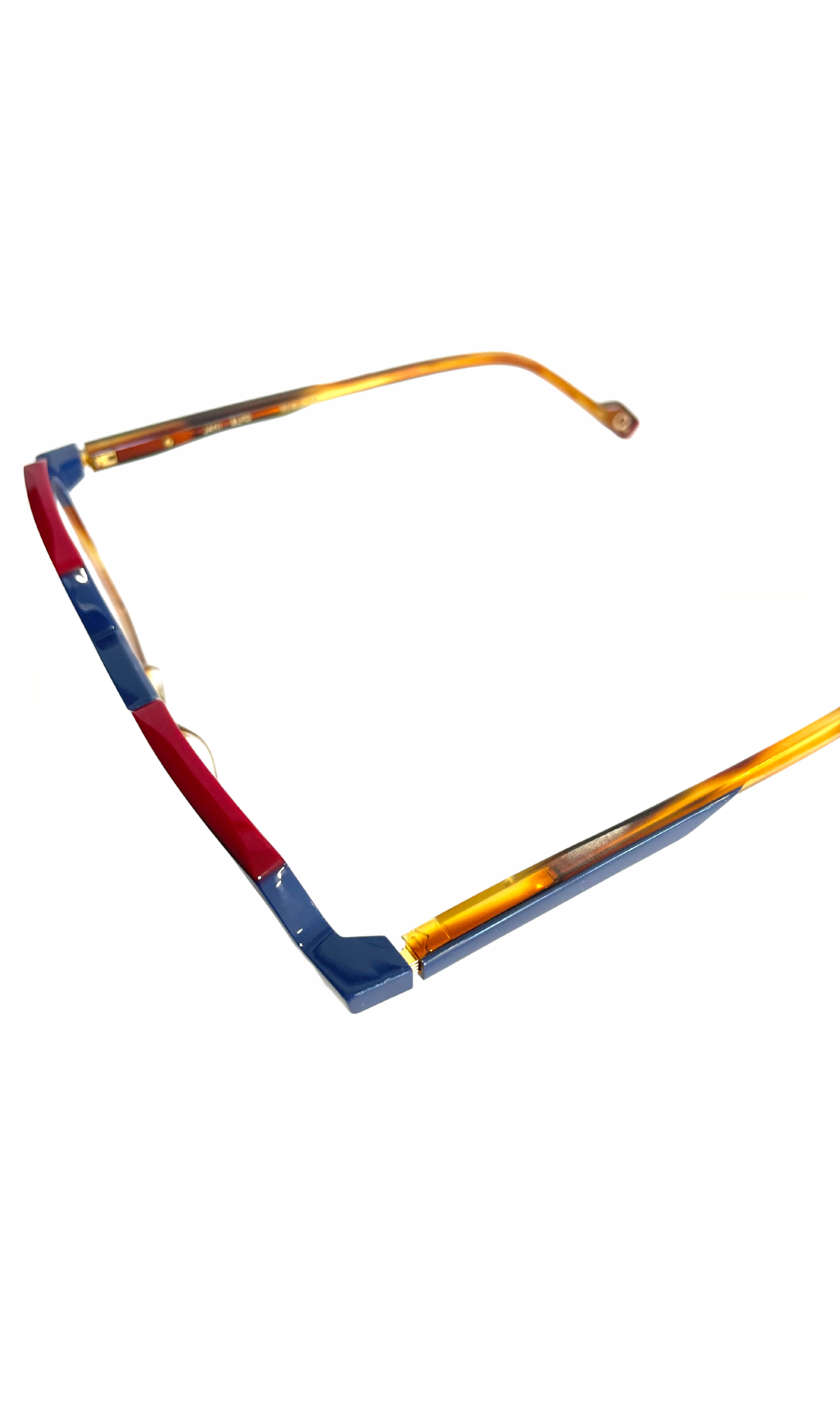 Lunettes hexagonales multicolores