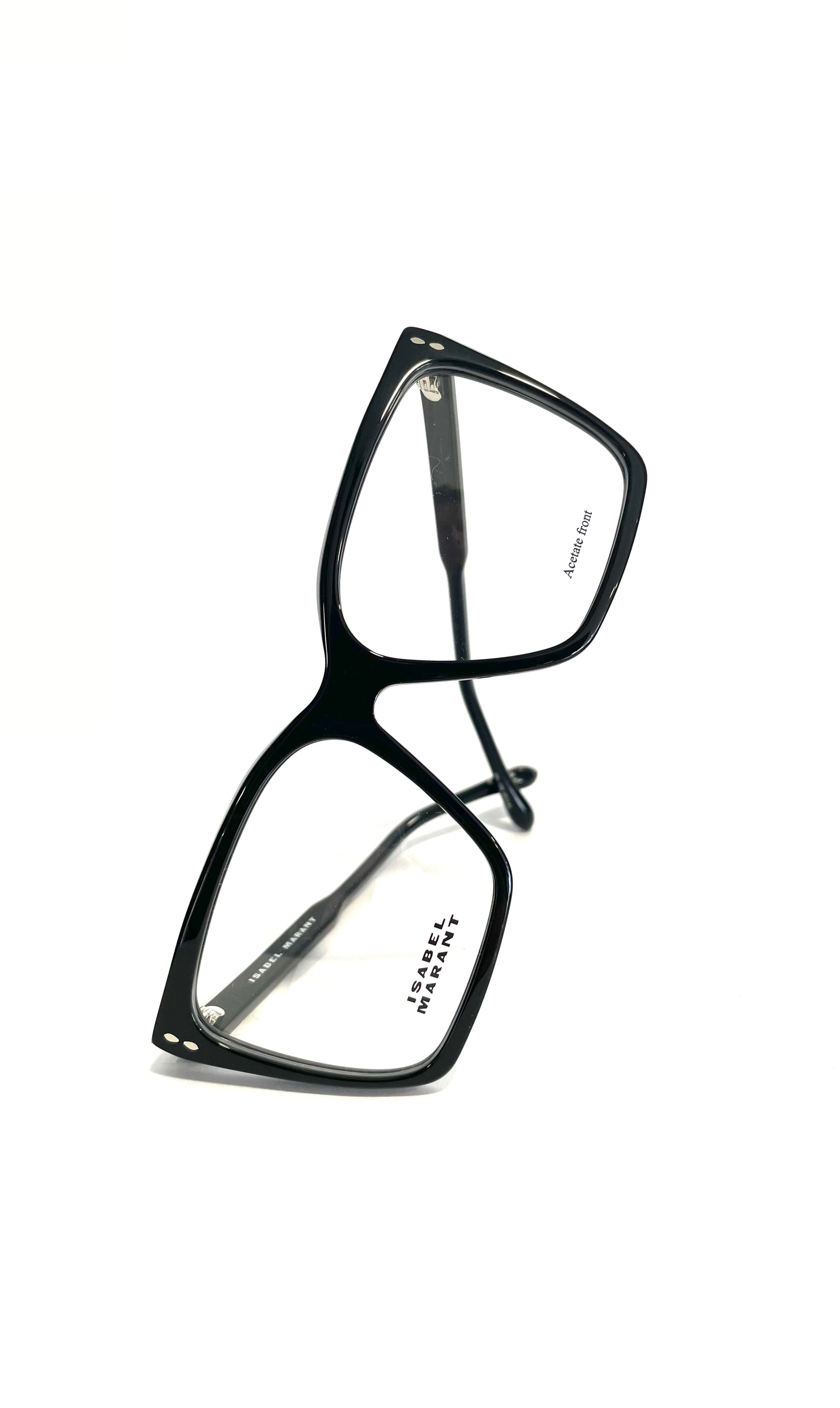 Lunettes Noires Rectangulaires