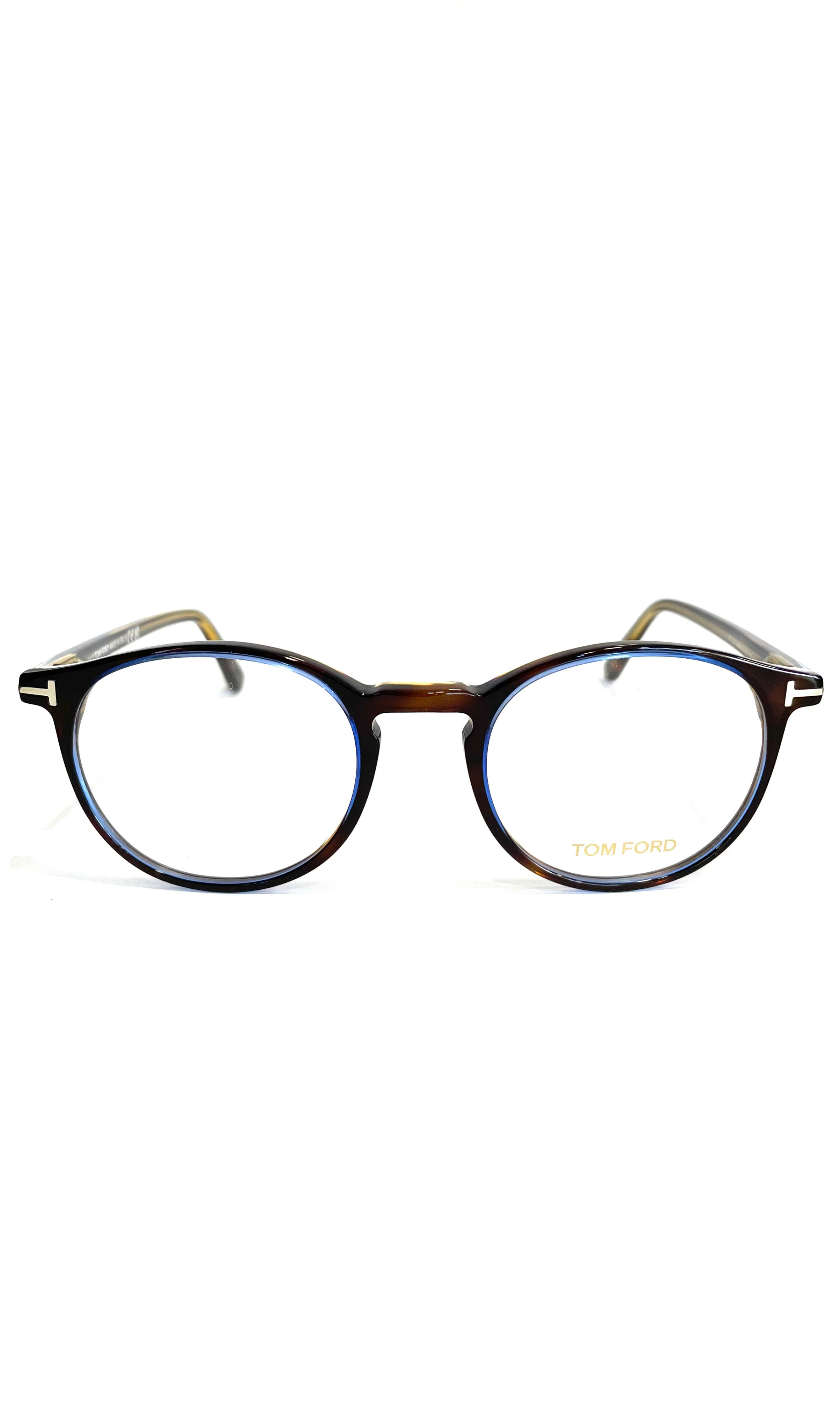 Lunettes Tom Ford noire à reflets bleus et marrons
