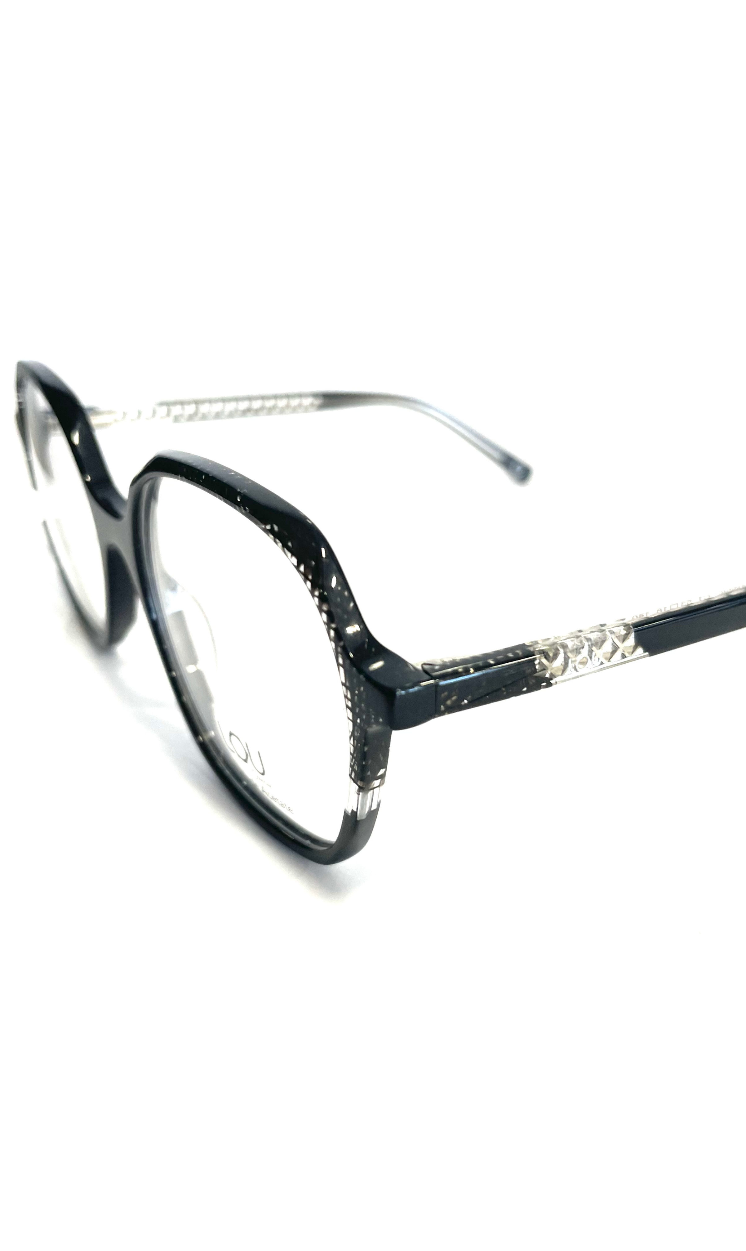 Lunettes Lou noires et blanches