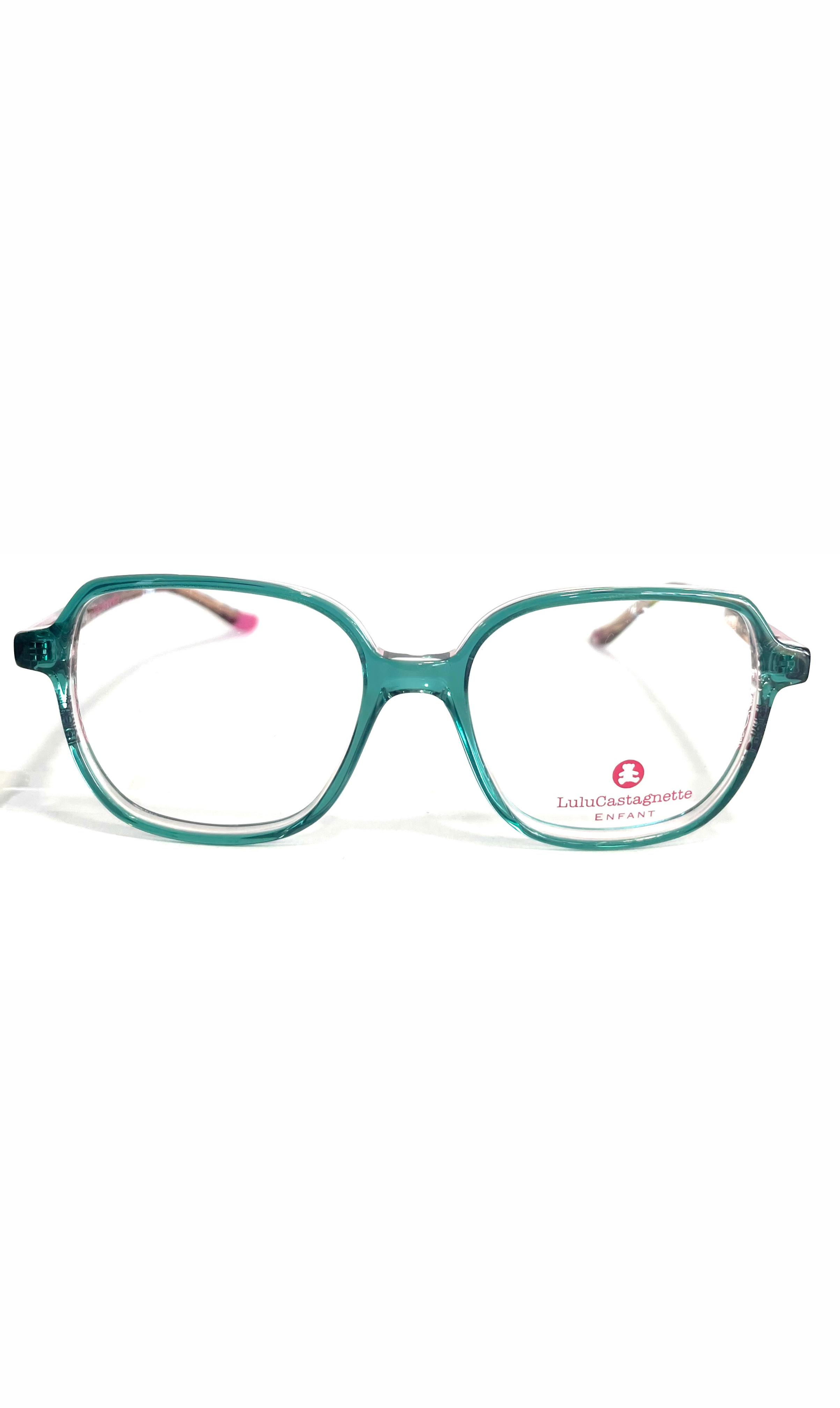Lunettes LuluCastagnette bleues et roses 