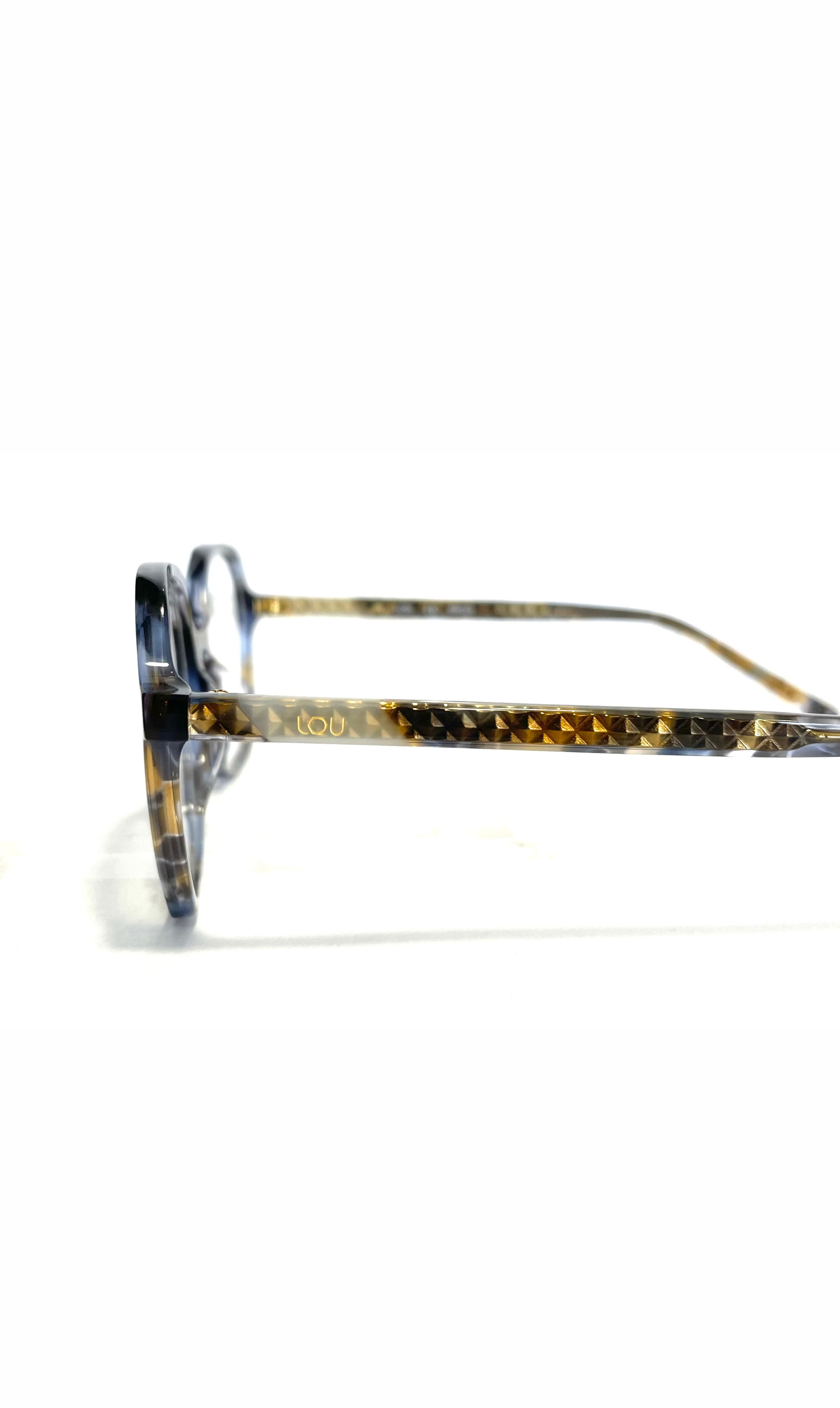 Lunettes Tilou à clips solaire, motifs colorés