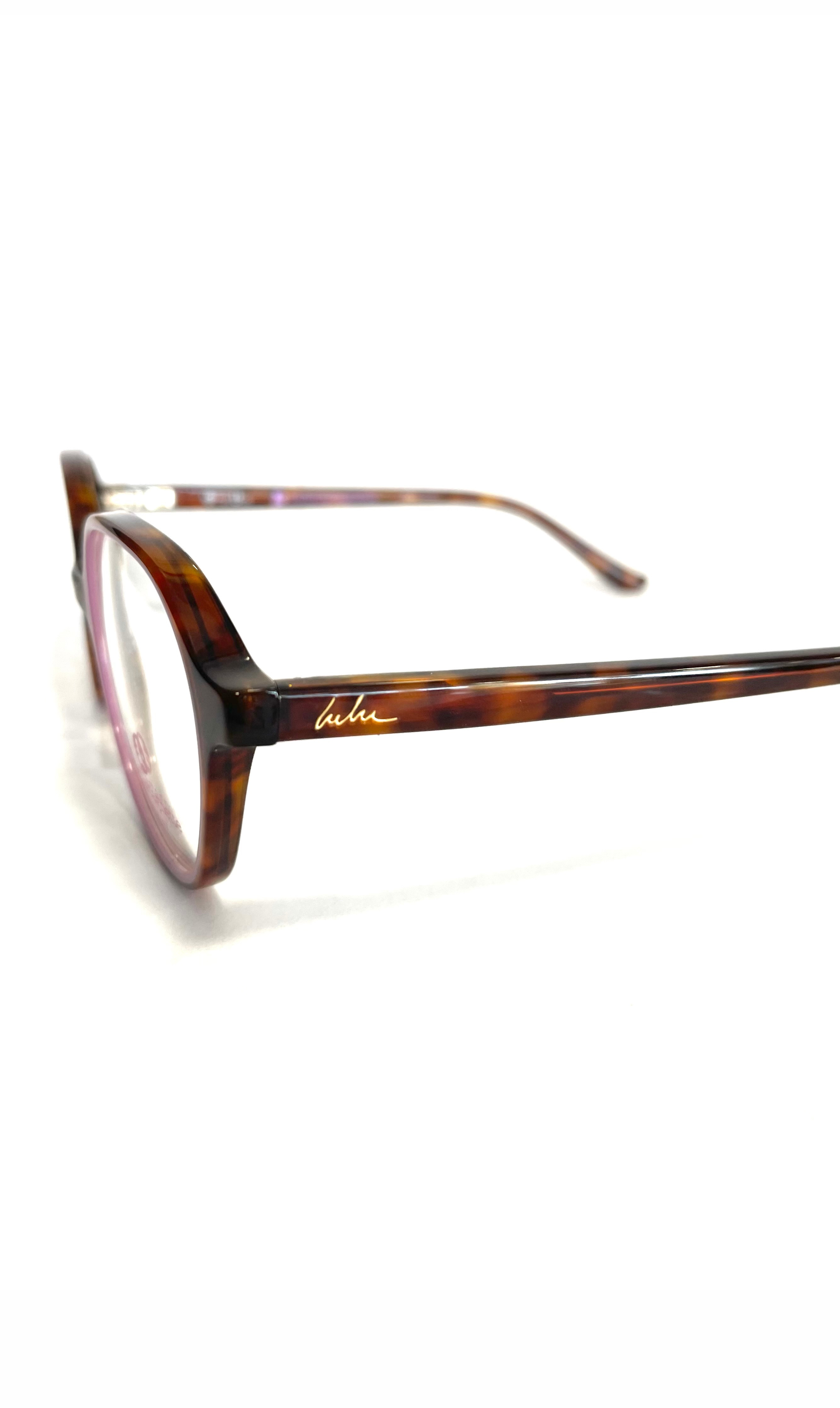 Lunettes LuluCastagnette à contour rose 