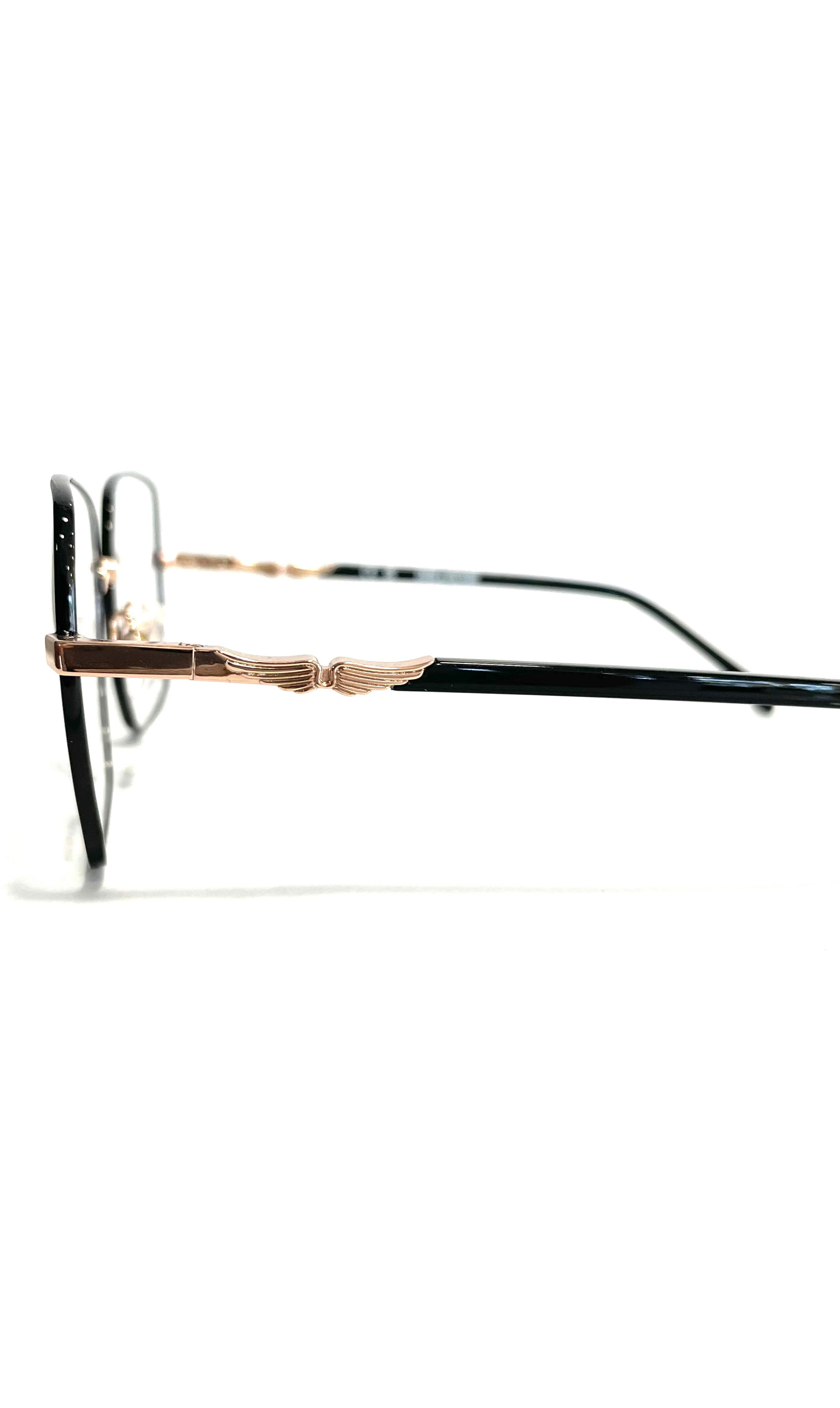 Lunettes Zadi & Voltaire en métal noir et rose