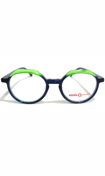 Lunettes Etnia Barcelona bicolores bleues/vertes