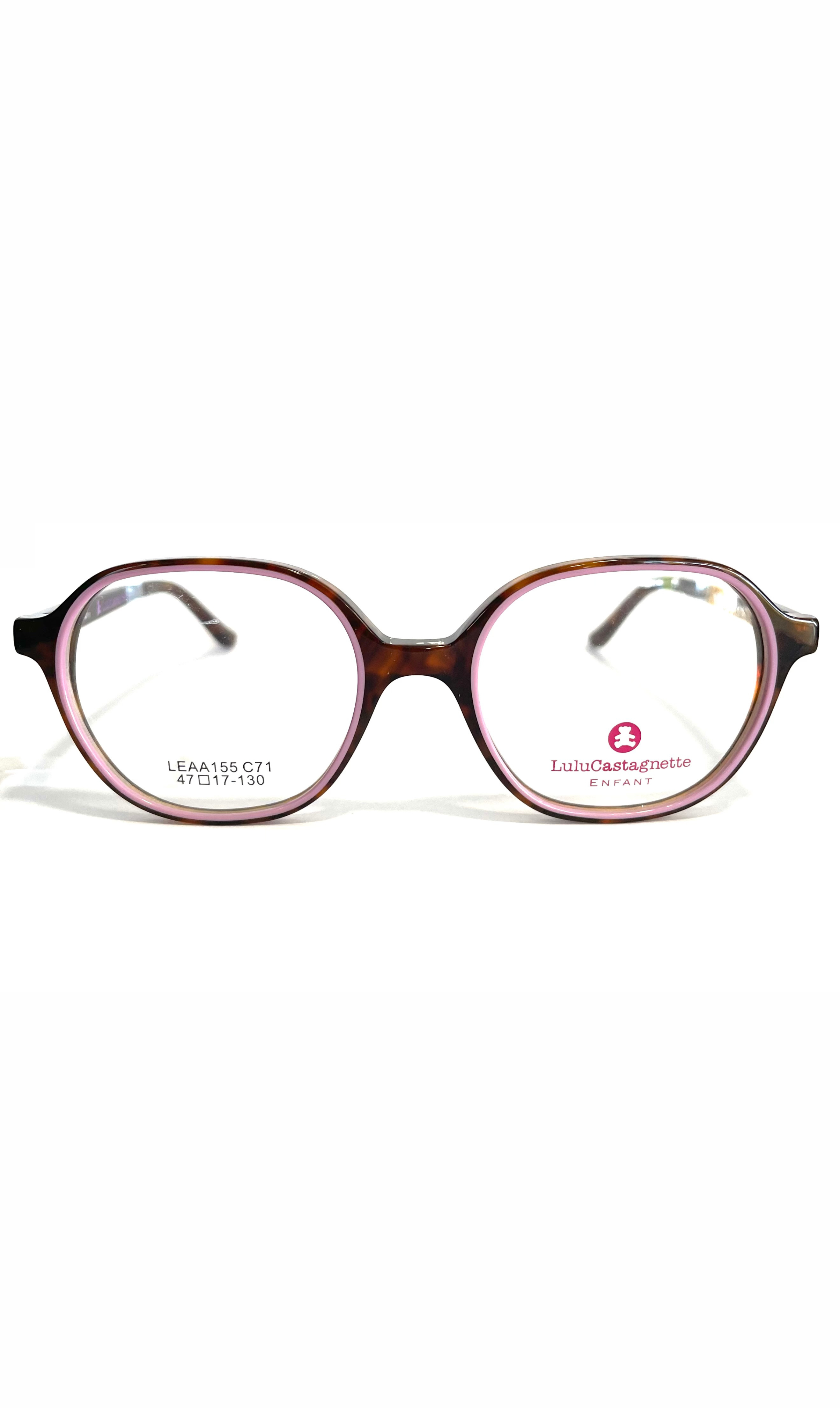 Lunettes LuluCastagnette à contour rose 