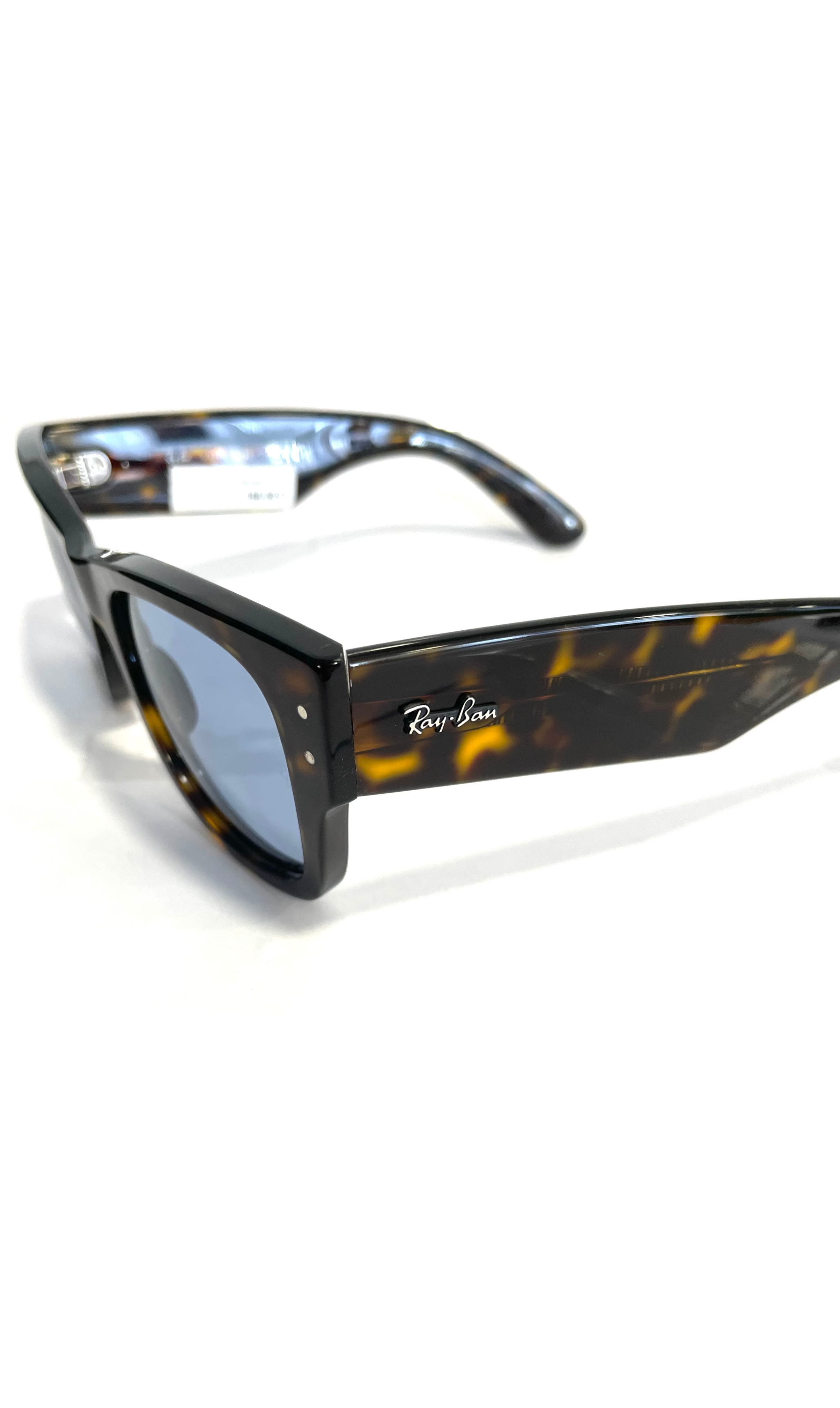 Lunettes de soleil RayBan épaisses à motif écaillé