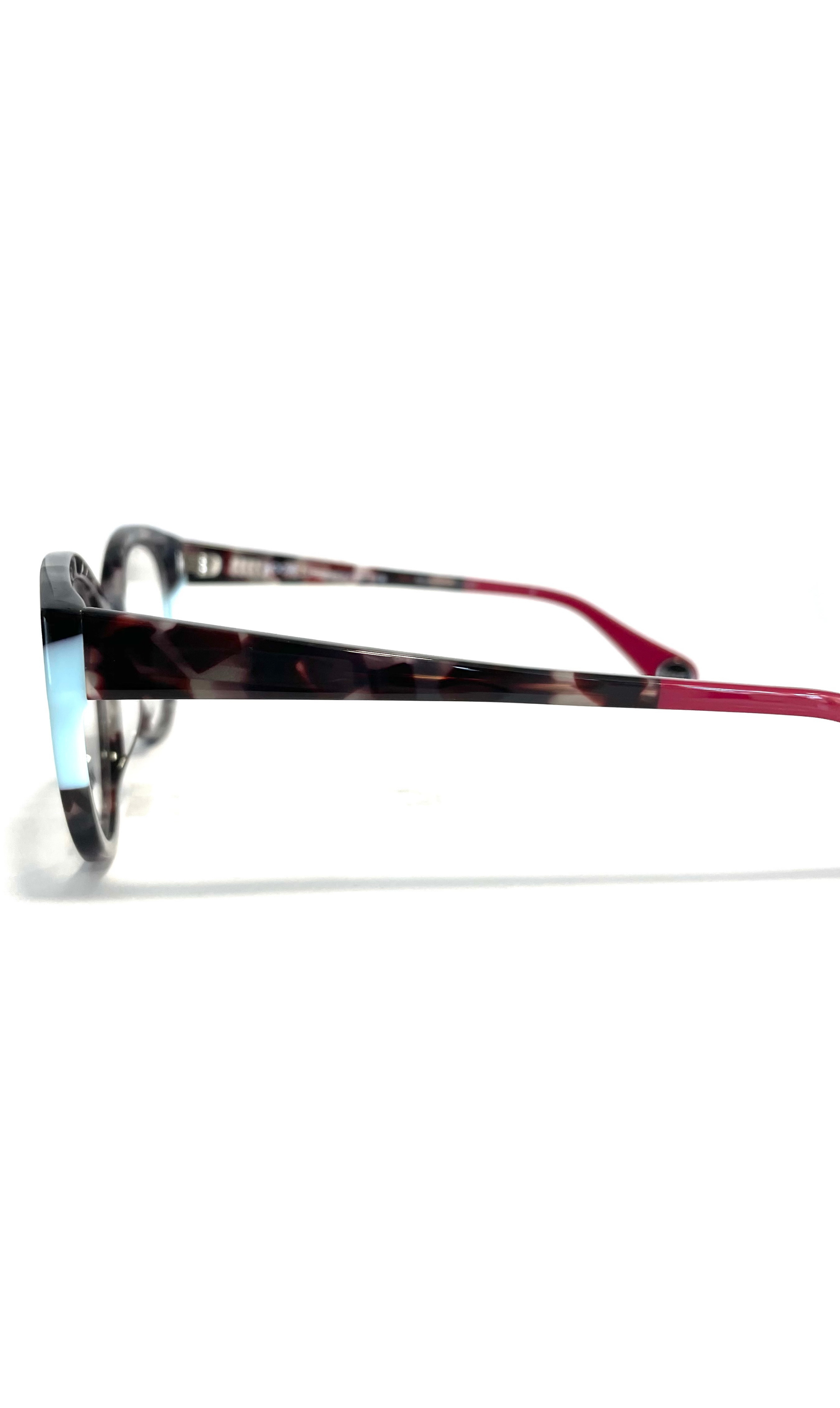 Lunettes WOOW à motif écaillé sombre 