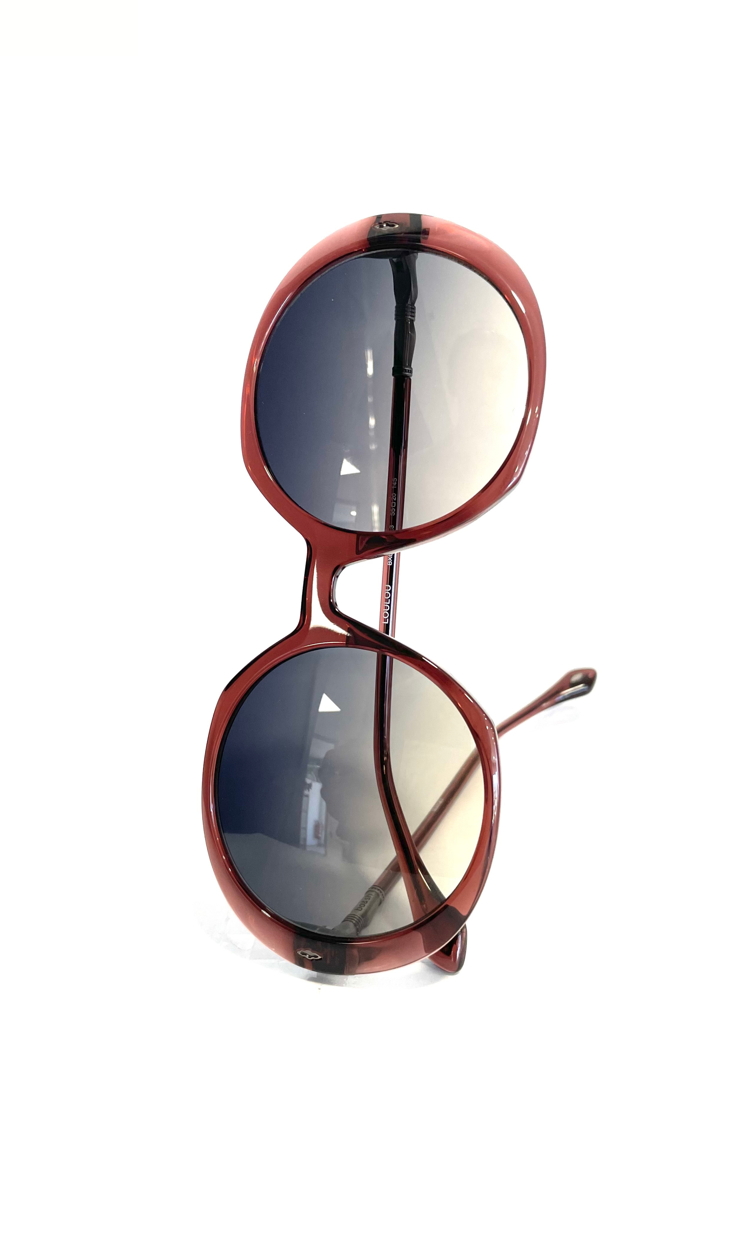 Lunettes de soleil rouges/pourpres