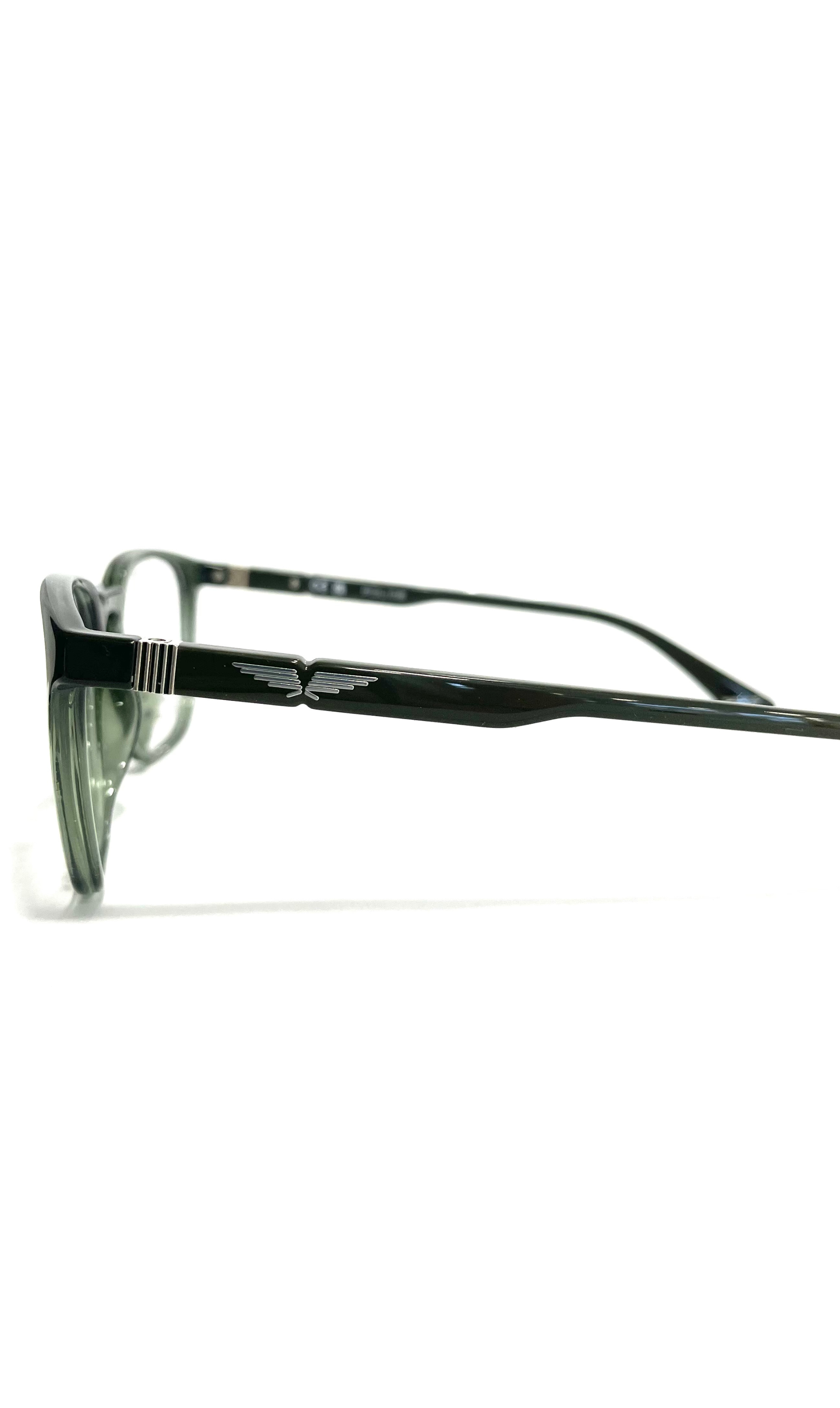 Lunettes Police vertes sombres