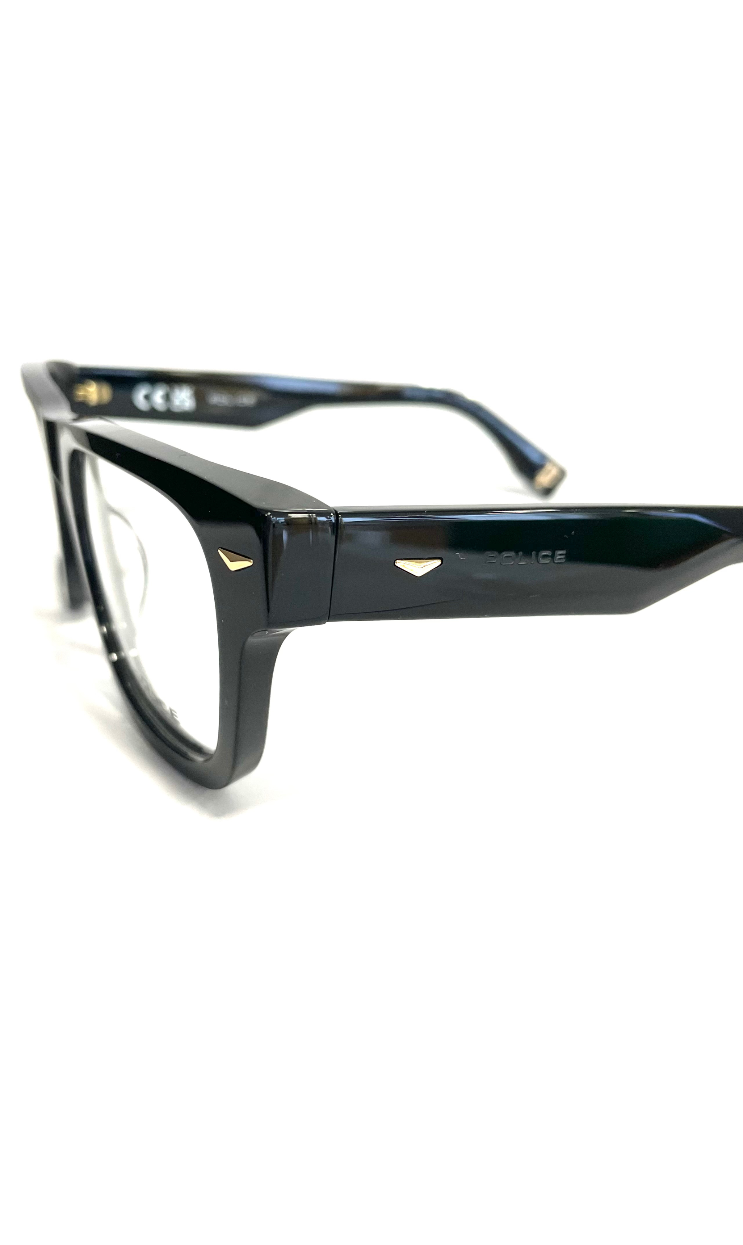 Lunettes Police épaisses noires