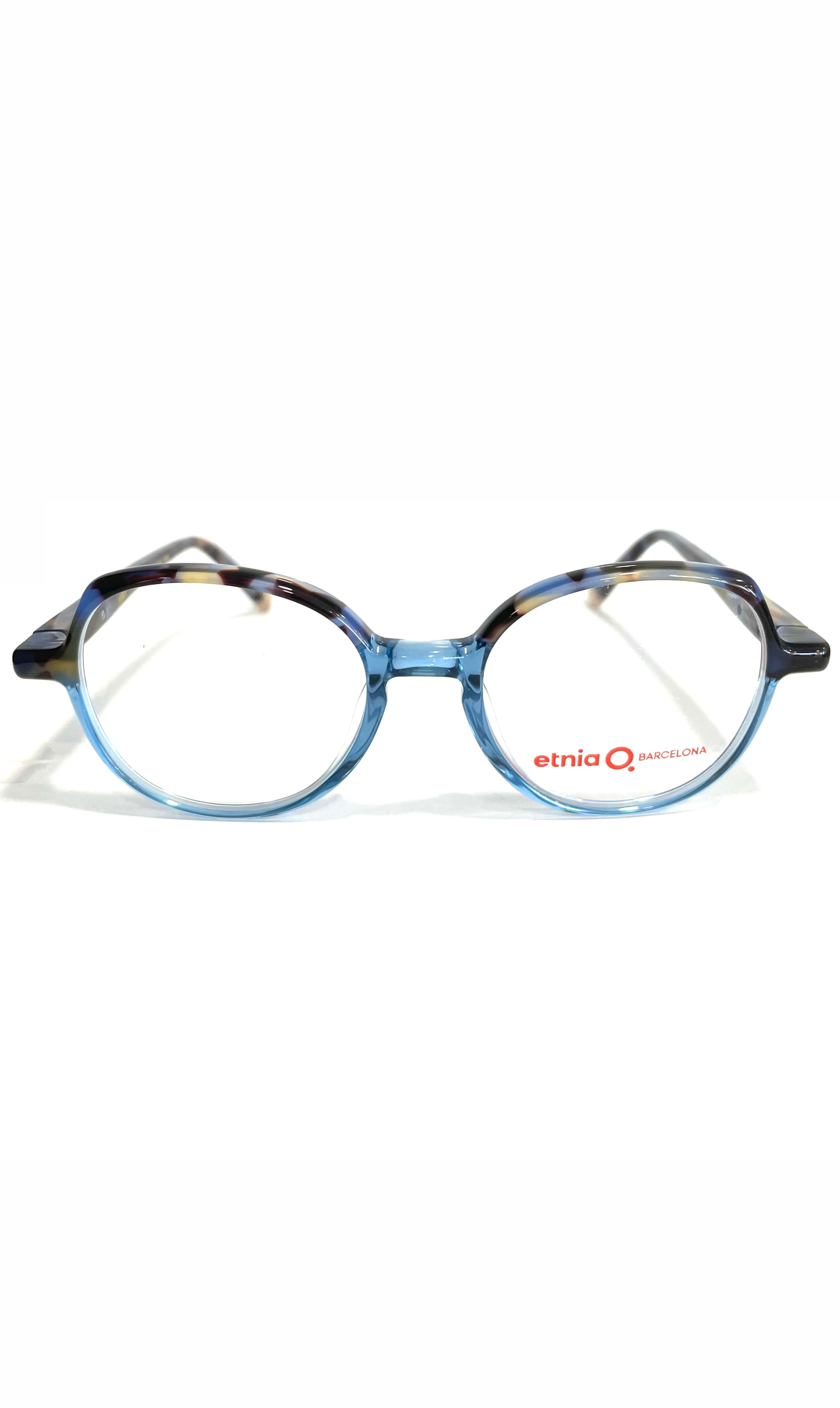 Lunettes Etnia Barcelona bleues à motifs