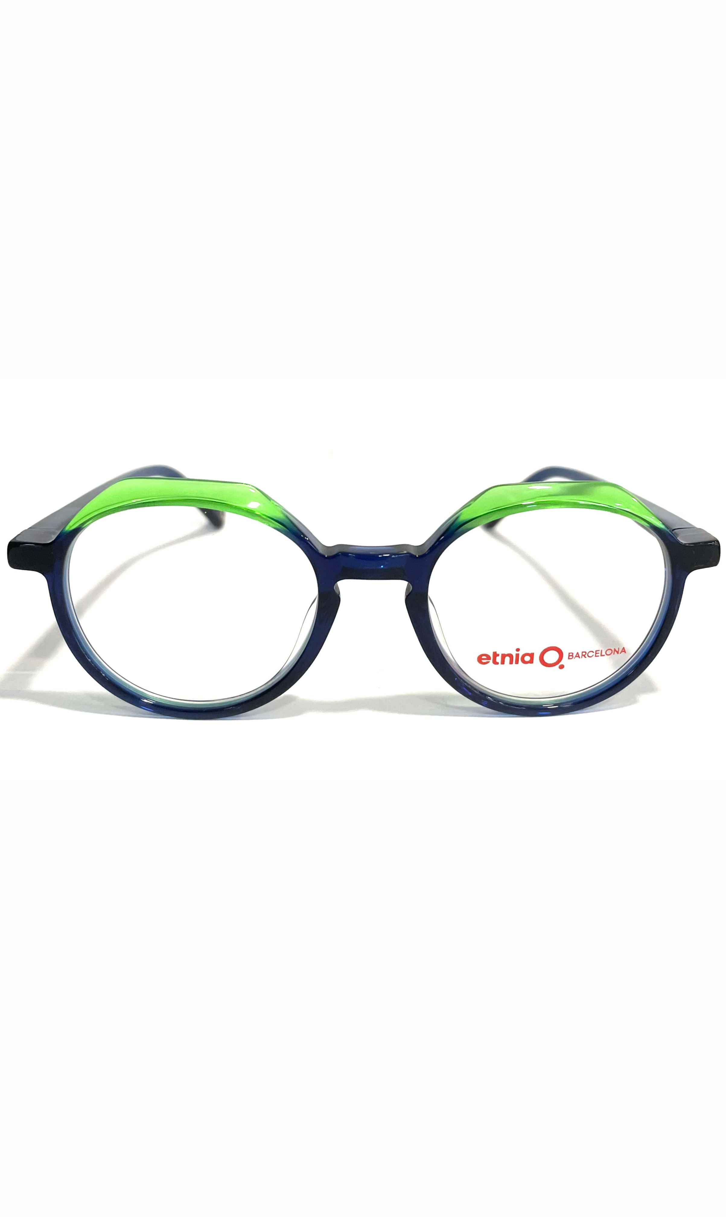 Lunettes Etnia Barcelona bicolores bleues/vertes