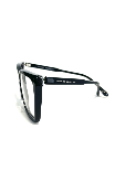 Lunettes Noires Rectangulaires