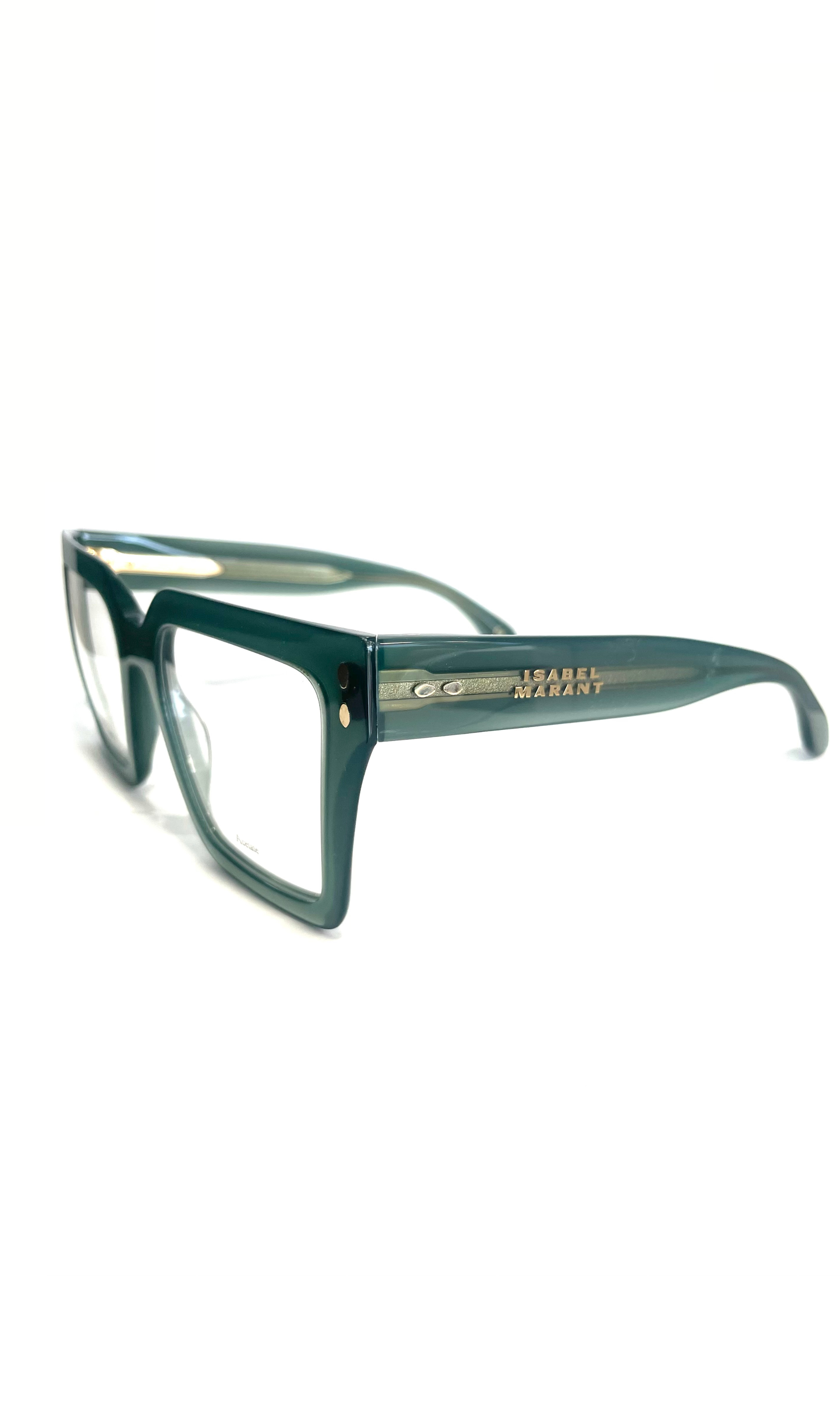 Lunettes verte jade 