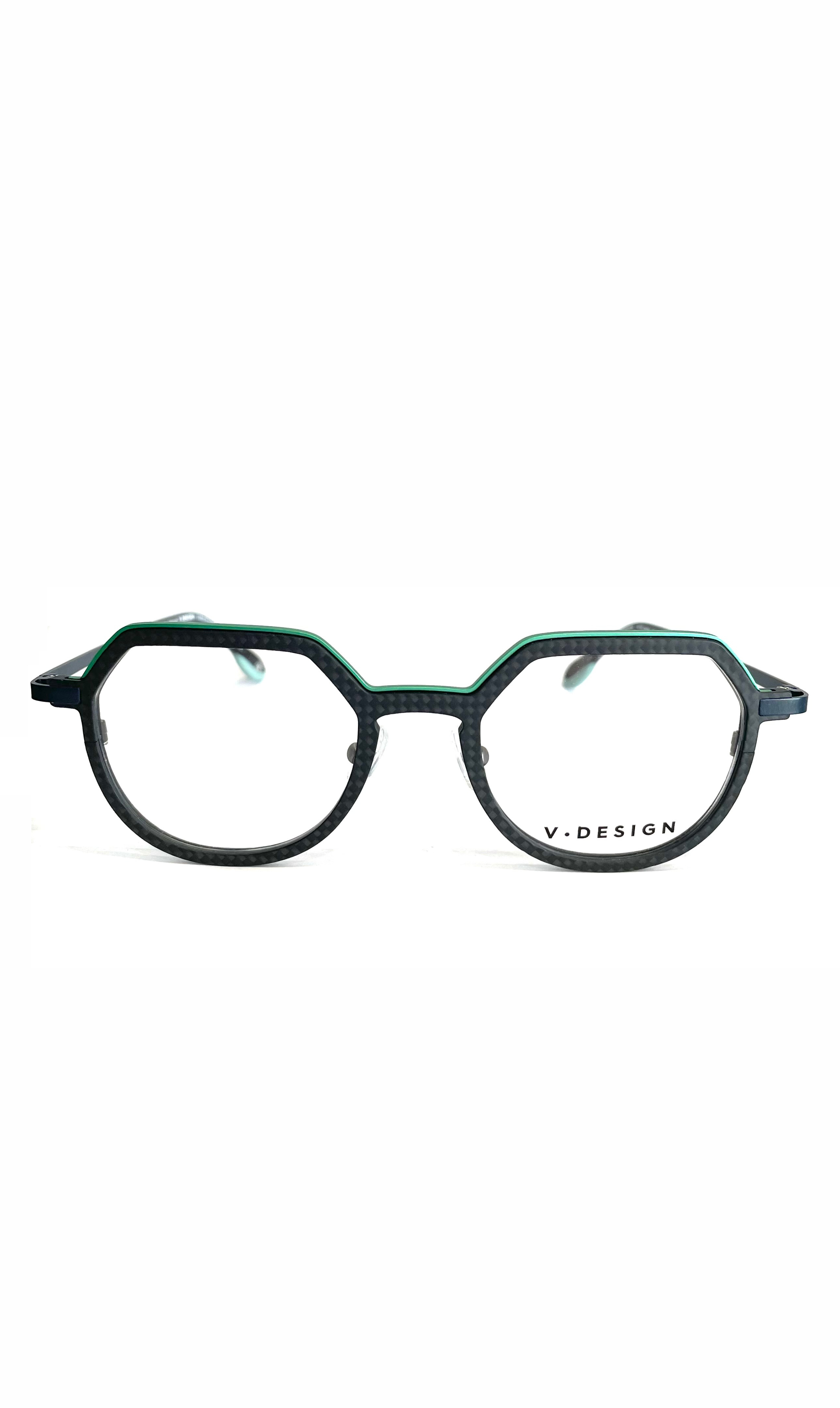 Lunettes V.Design Noires et Vertes 