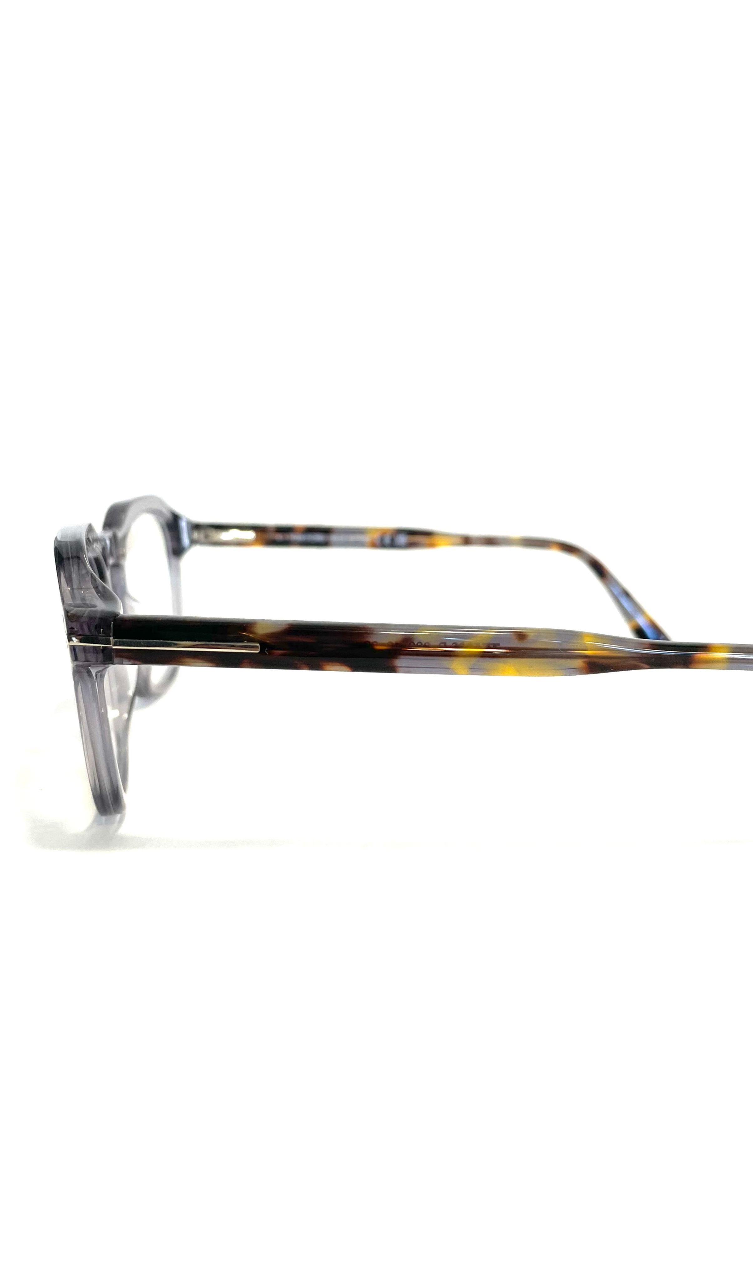 Lunettes Tom Ford Cristal gris et branches écaillées