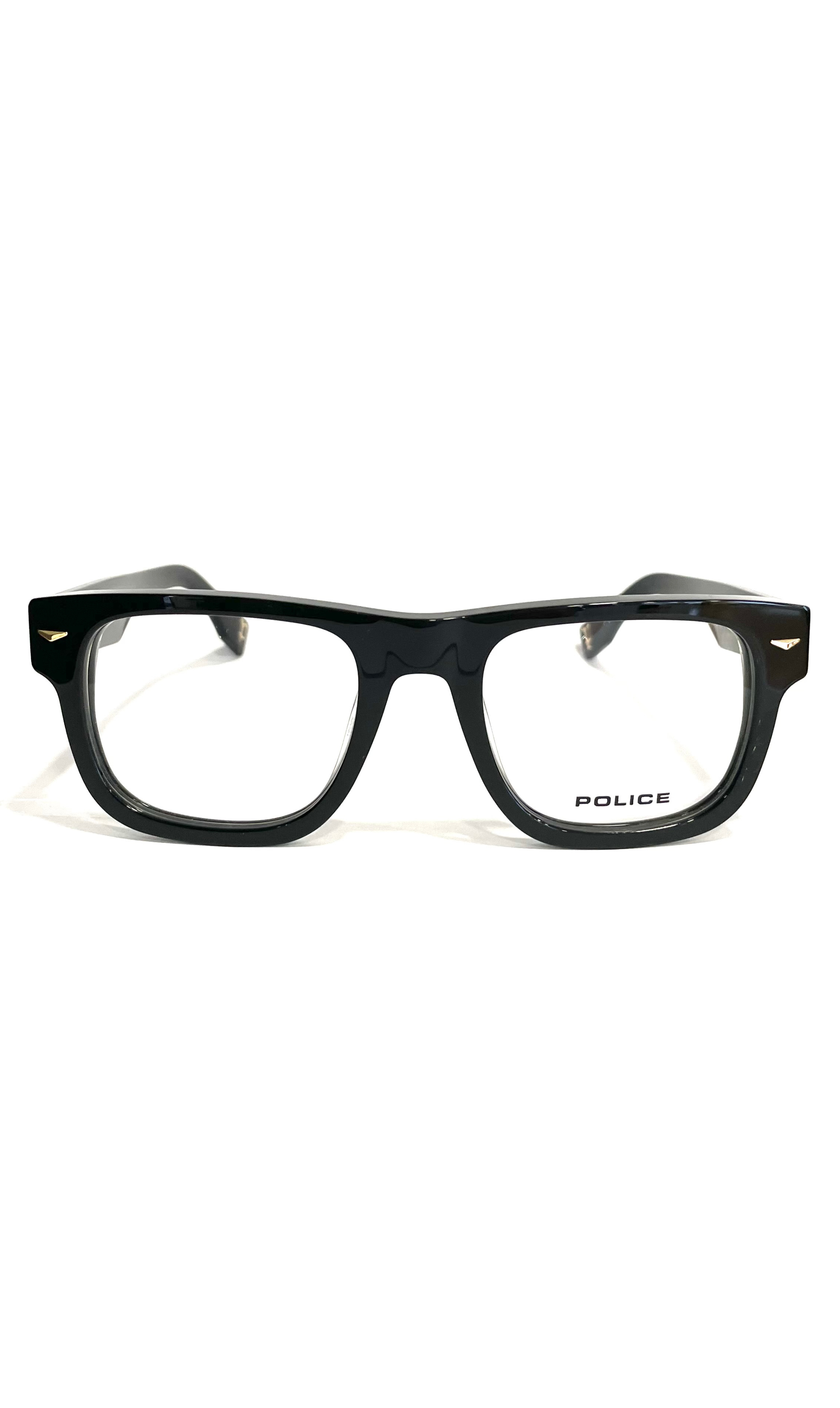 Lunettes Police épaisses noires