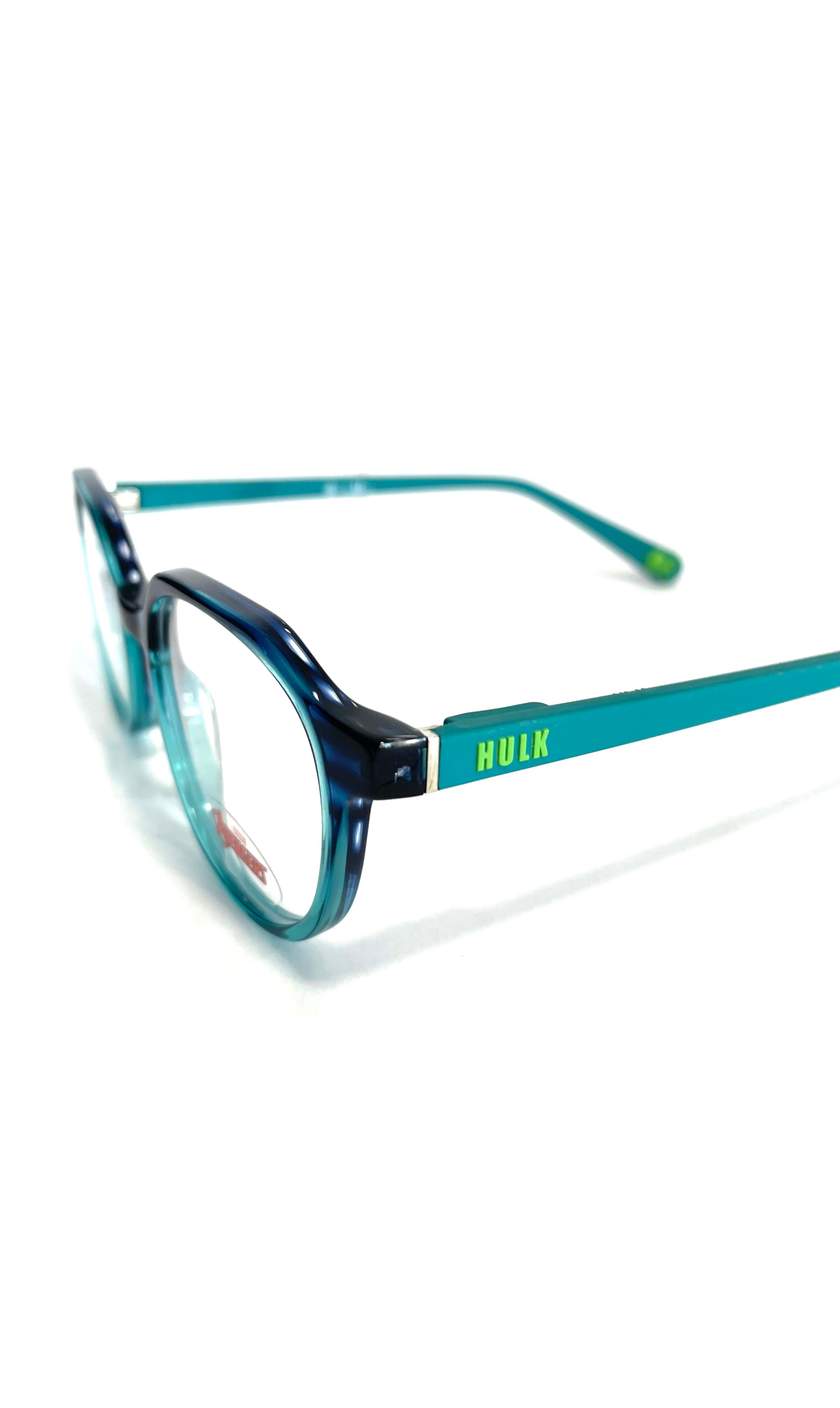 Lunettes Avengers bleues / vertes hulk 