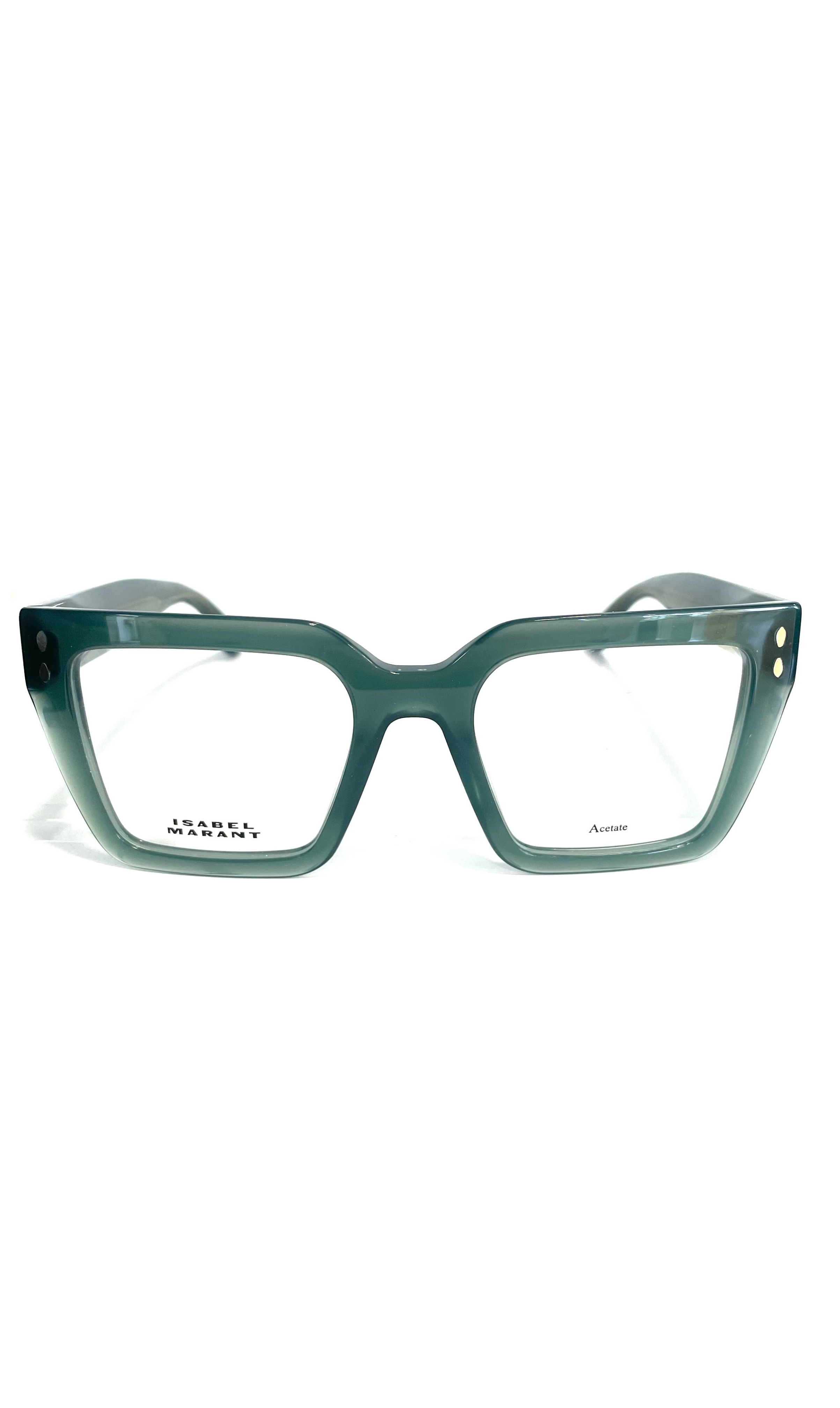Lunettes verte jade 