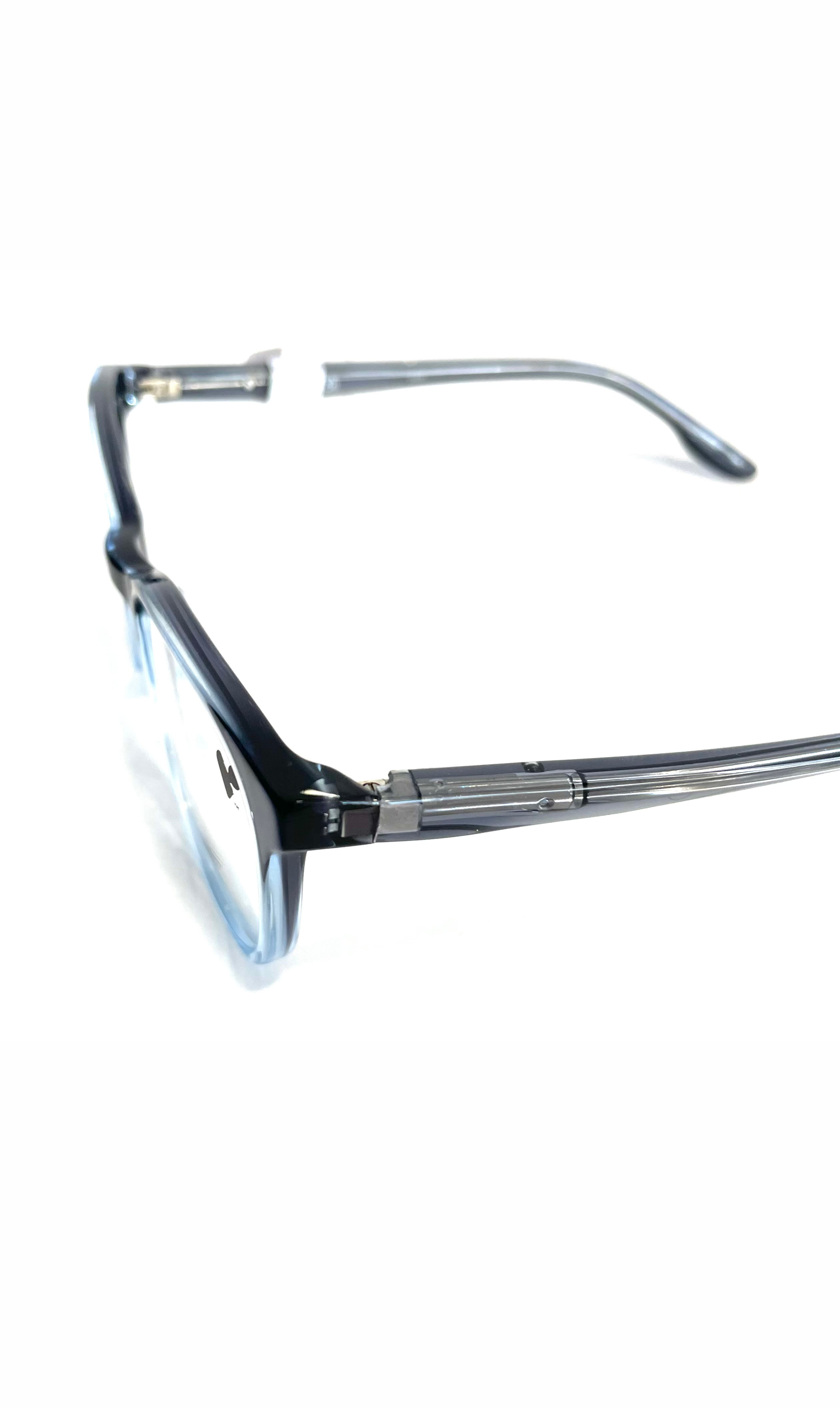 Lunettes Nike Fille à face bleue dégradé transparent
