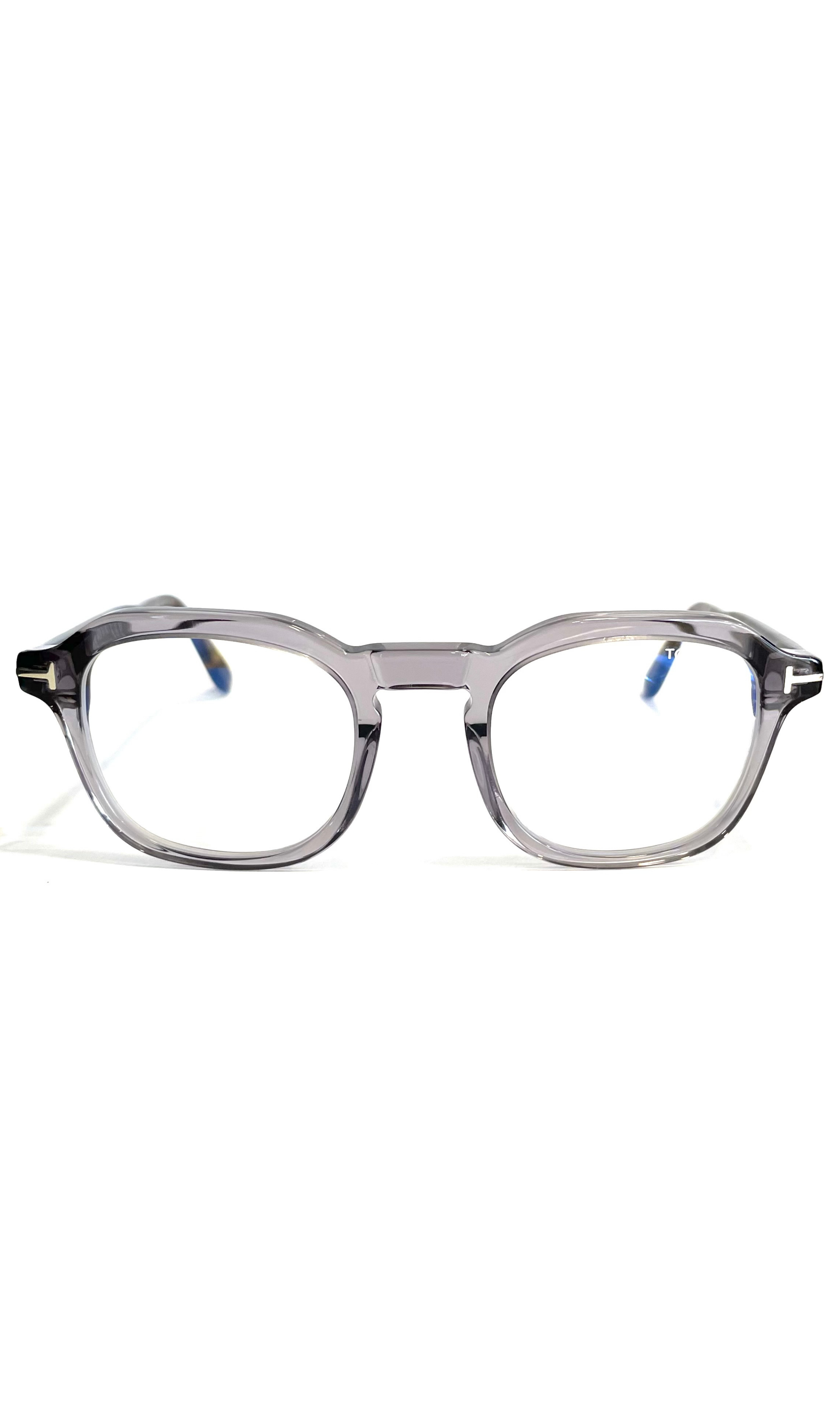 Lunettes Tom Ford Cristal gris et branches écaillées