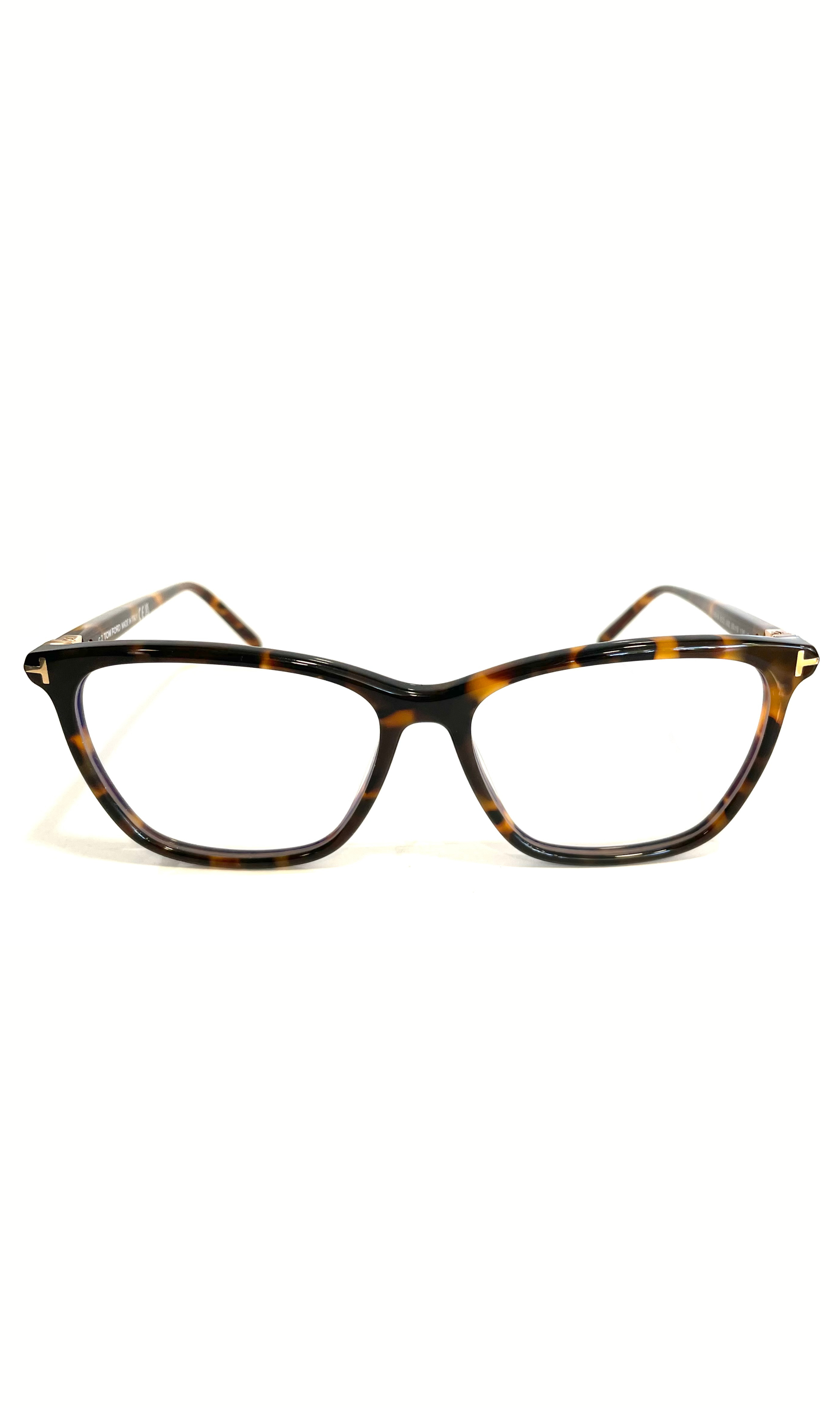 Lunettes rectangulaires à motif écaillé 