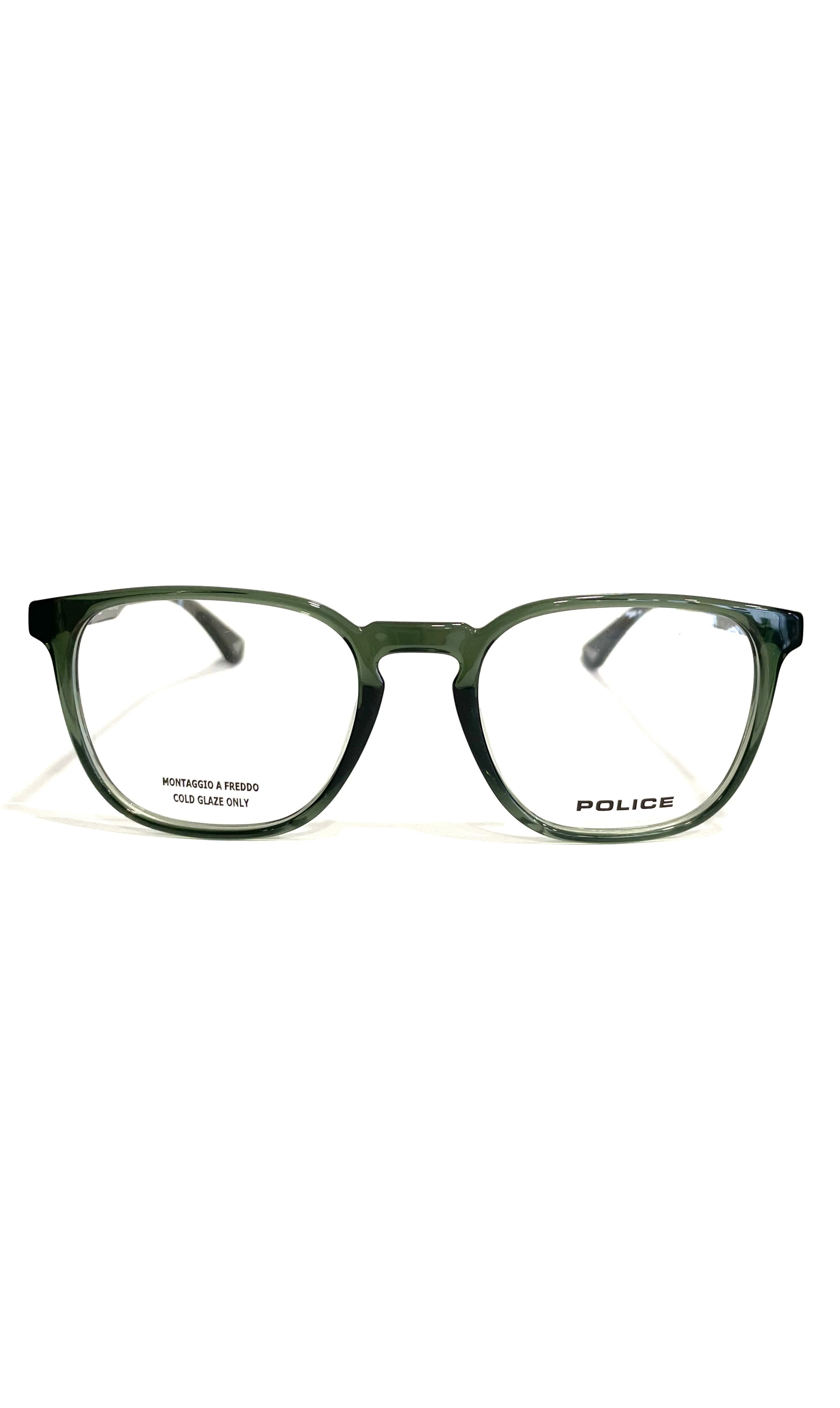 Lunettes Police vertes sombres