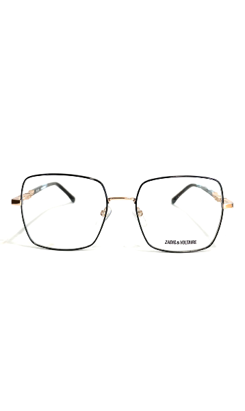 Lunettes Zadi & Voltaire en métal noir et rose