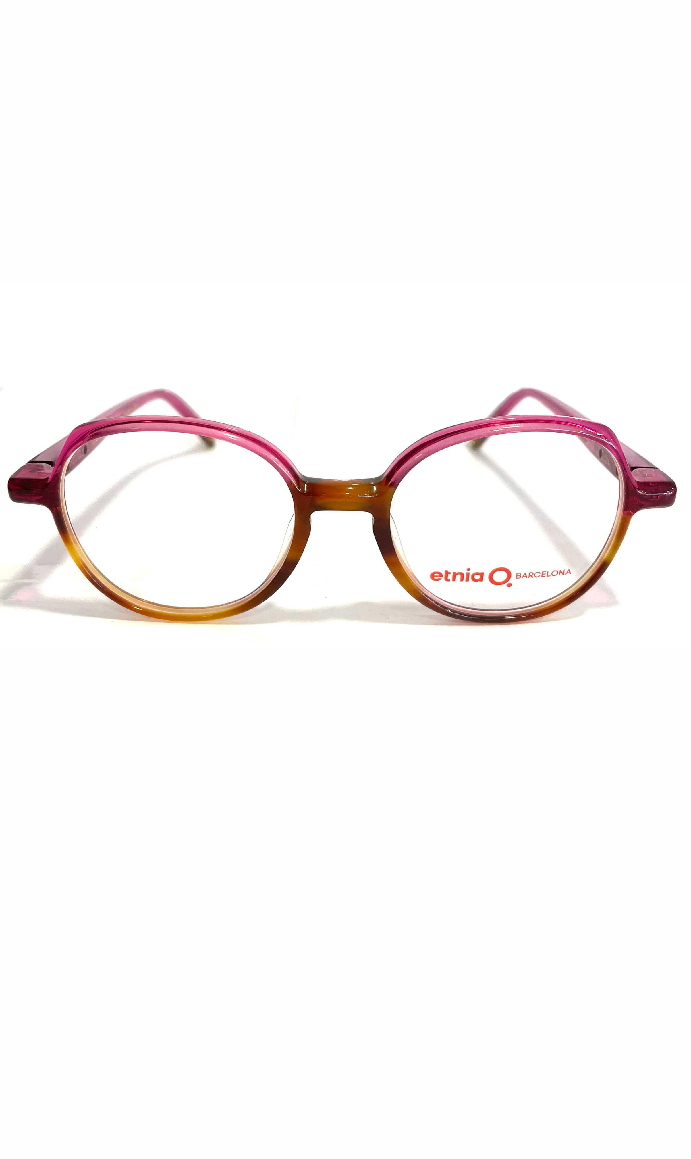 Lunettes Etnia Barcelona bicolore rose/écaillé
