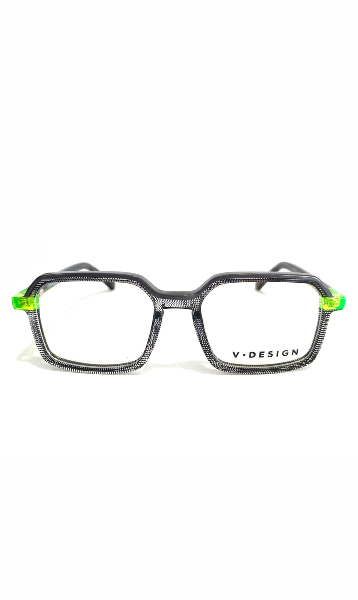 Lunettes V.Design Noires et Vertes