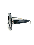 Lunettes de soleil Rectangle Noire