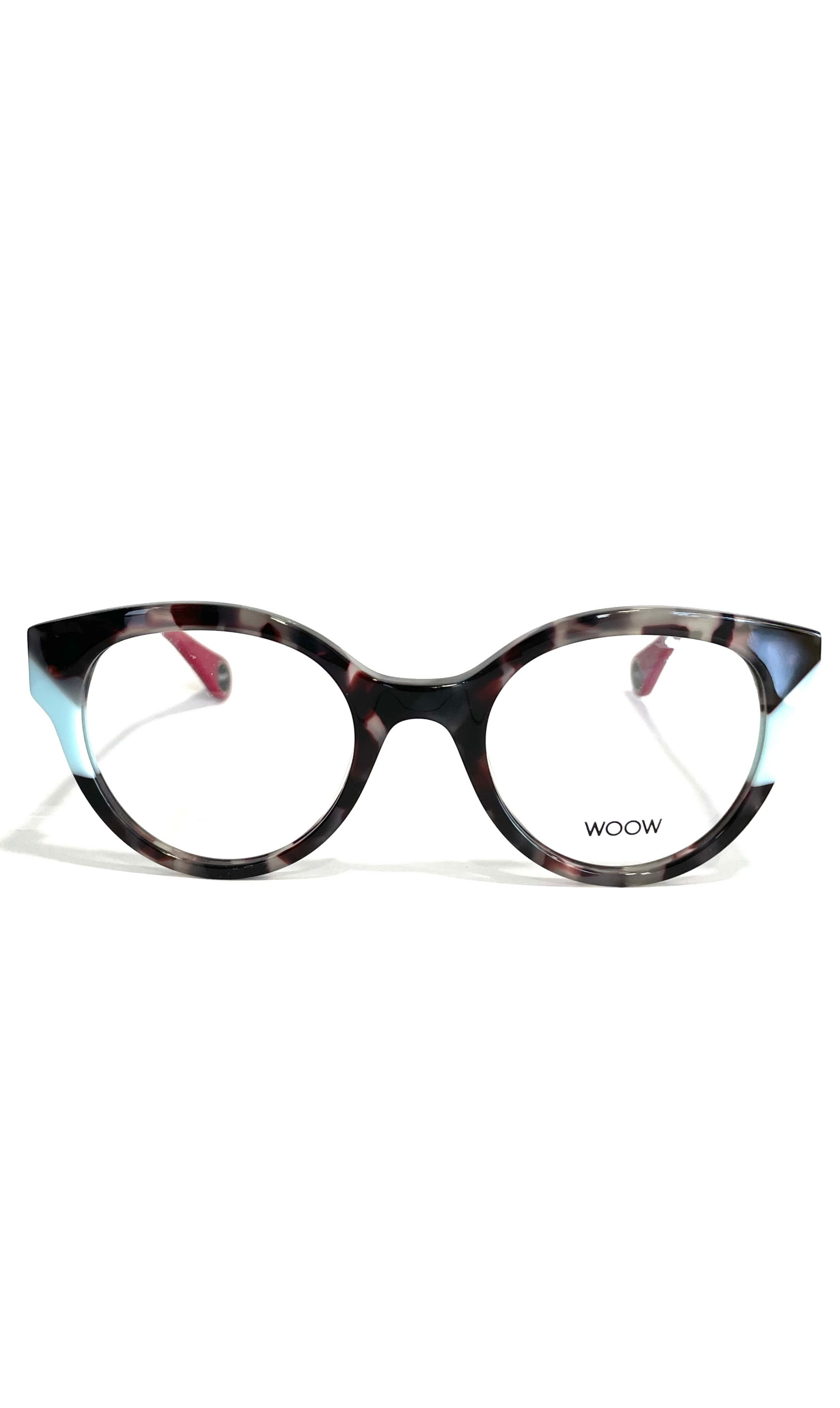 Lunettes WOOW à motif écaillé sombre 