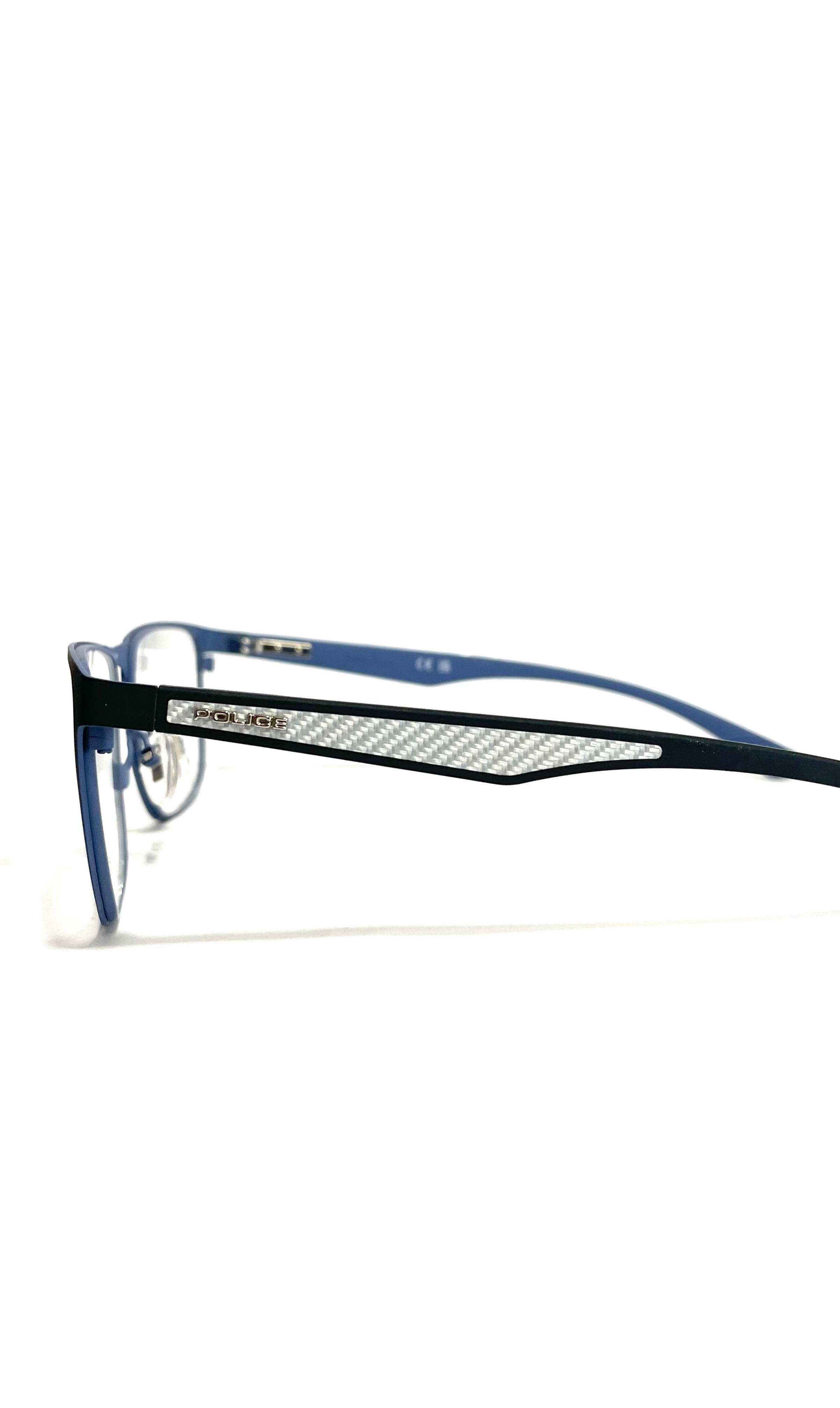 Lunettes Police noires et bleues
