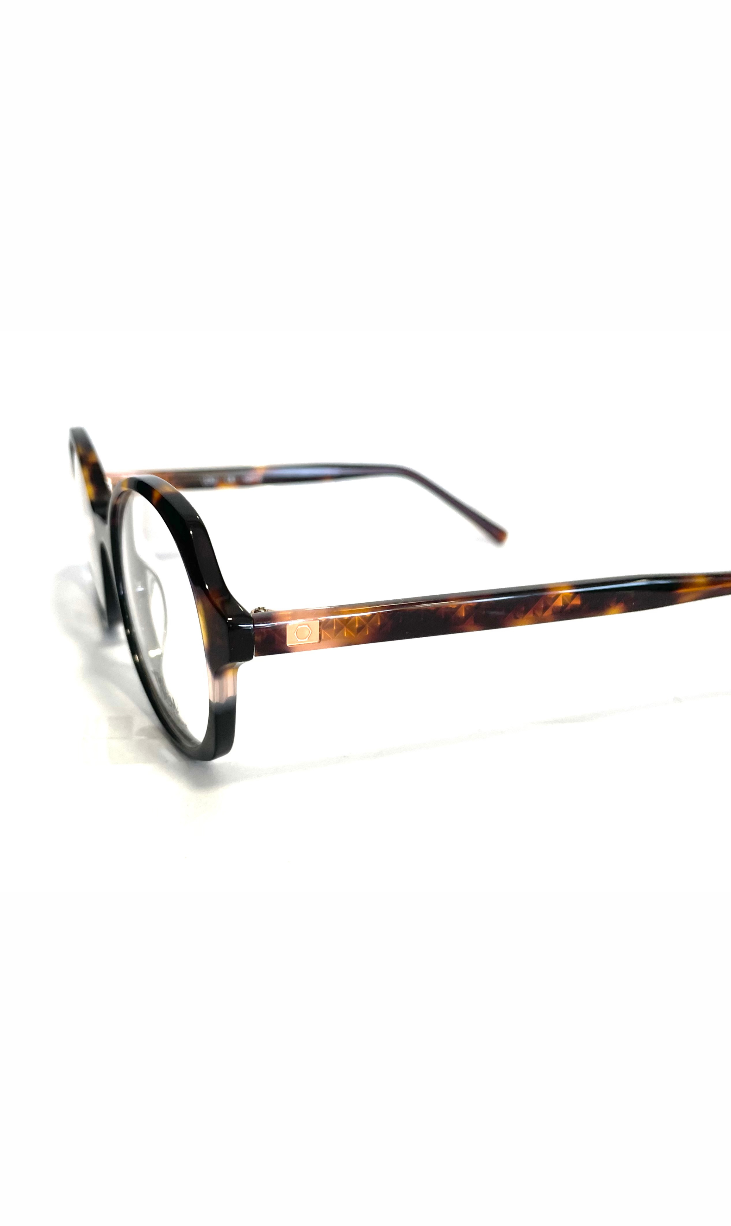 Lunettes tilou à clips solaire, motif écaillé