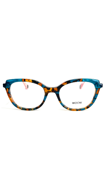 Lunettes Woow à écaille bleue/marron
