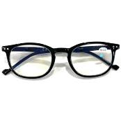 Lunettes Prémontées lumière bleue - noir