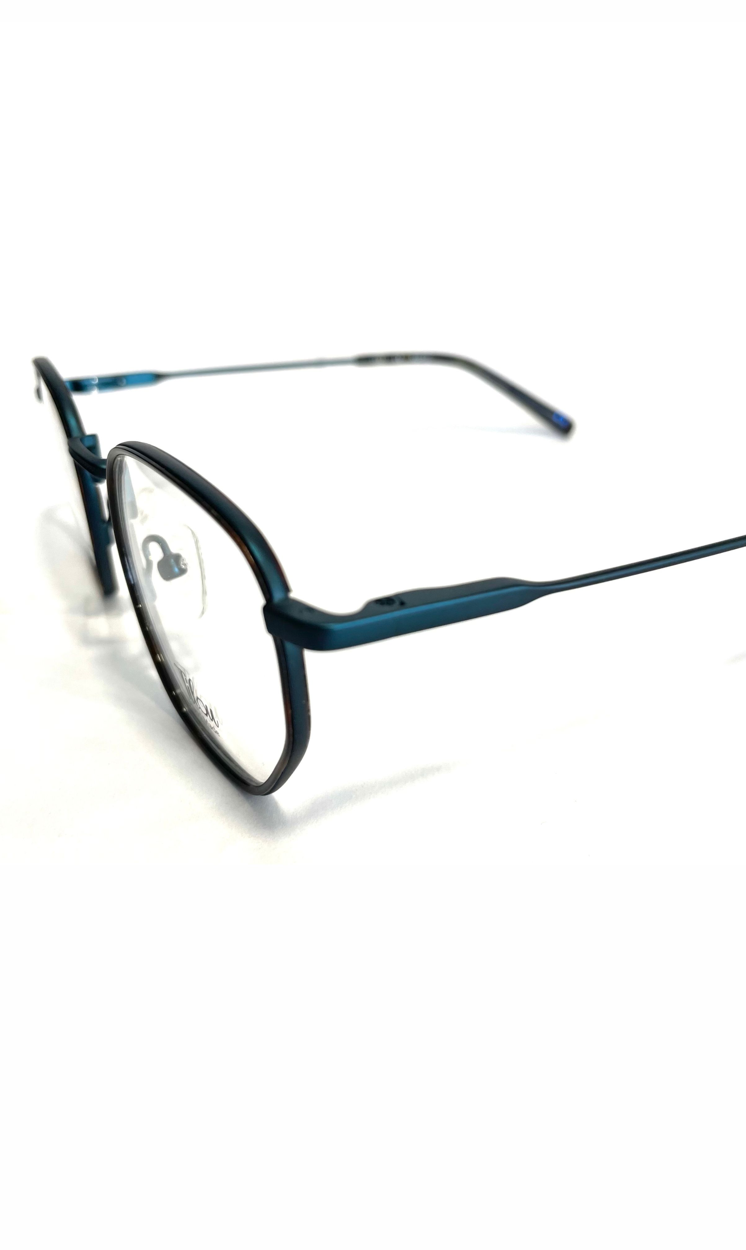 Lunettes TiLou en métal bleuté