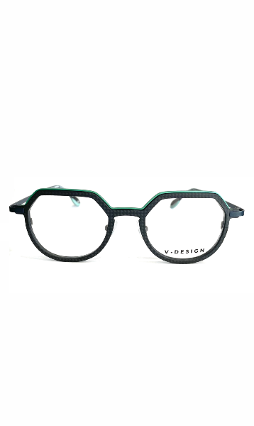 Lunettes V.Design Noires et Vertes 