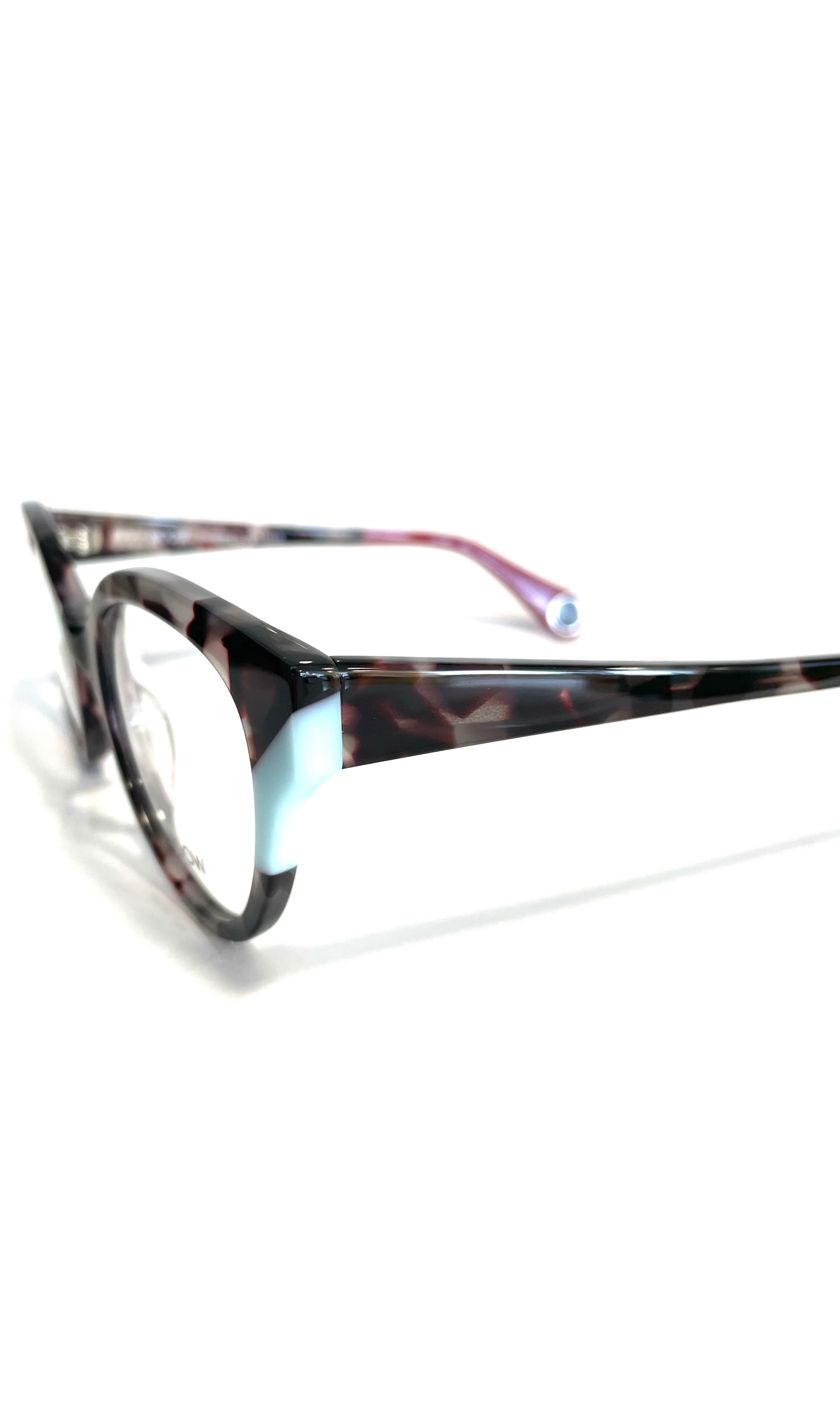 Lunettes WOOW à motif écaillé sombre 
