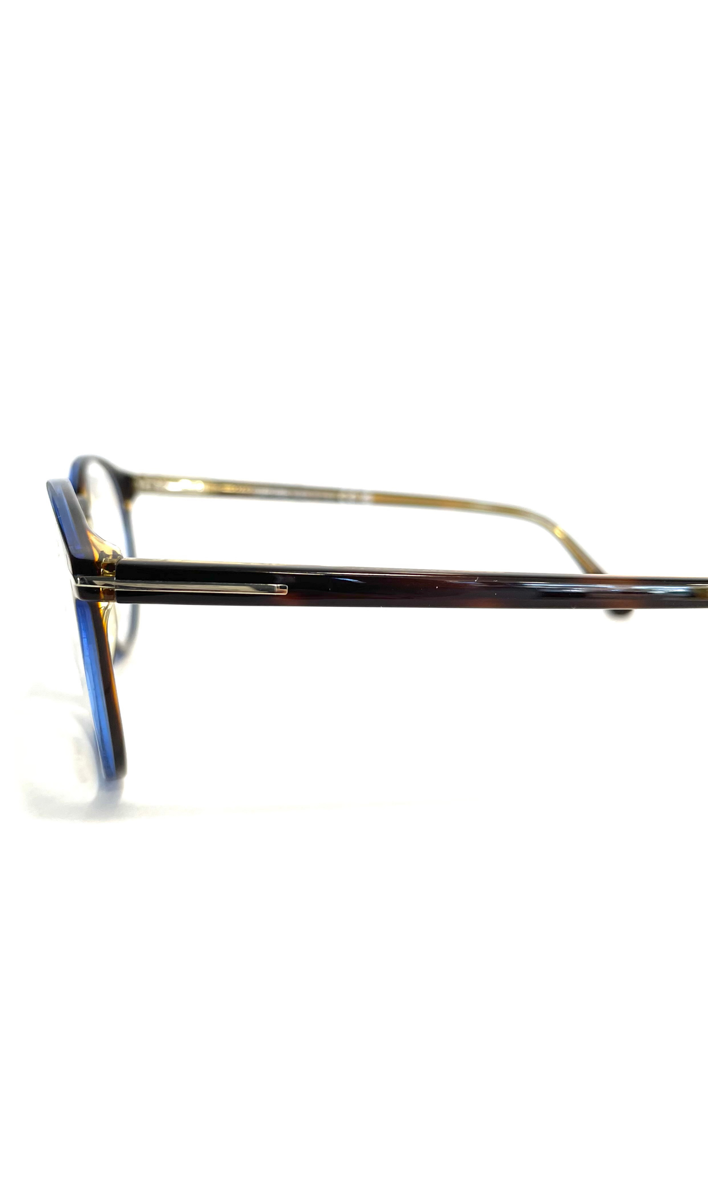 Lunettes Tom Ford noire à reflets bleus et marrons