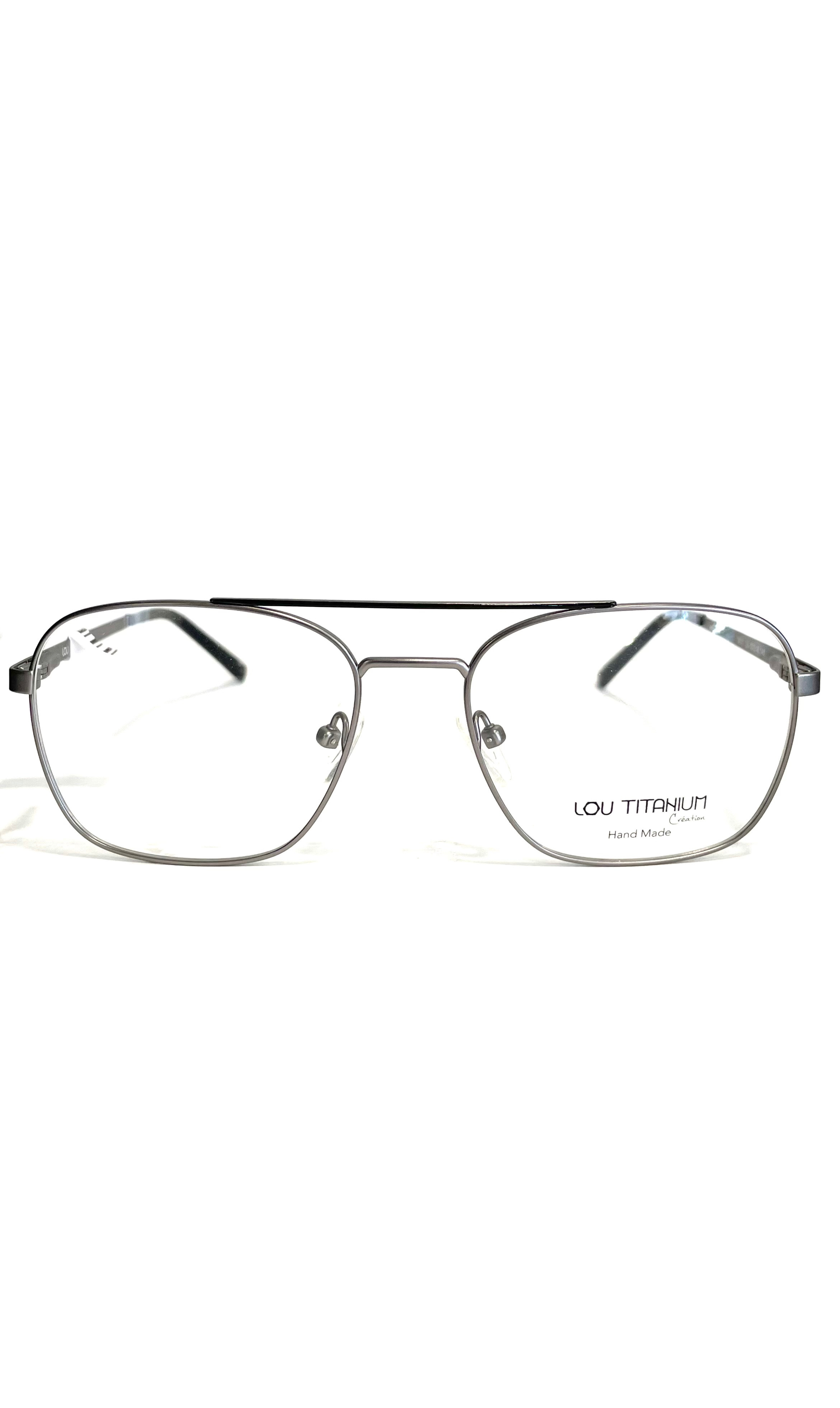 Lunettes Lou en titane gris 