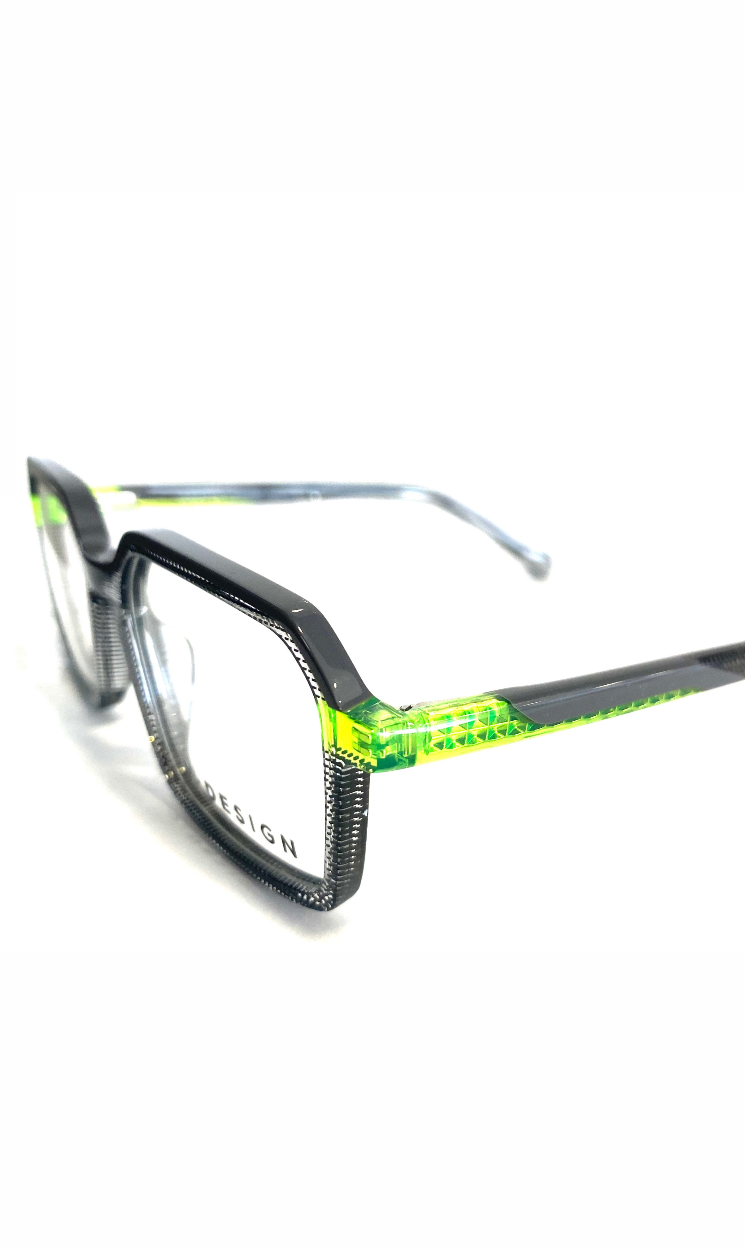 Lunettes V.Design Noires et Vertes
