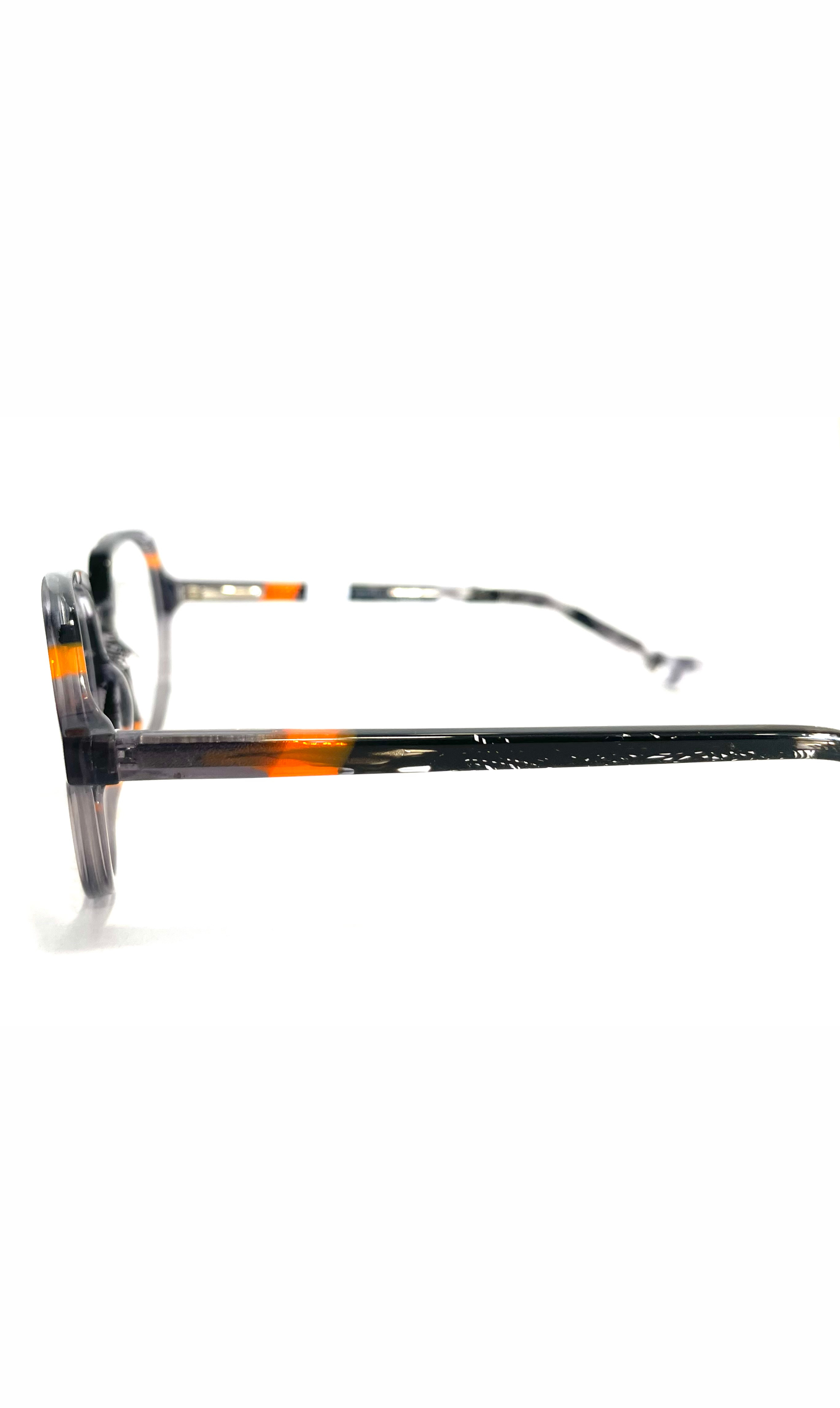 Lunettes V.Design Noires et Oranges 
