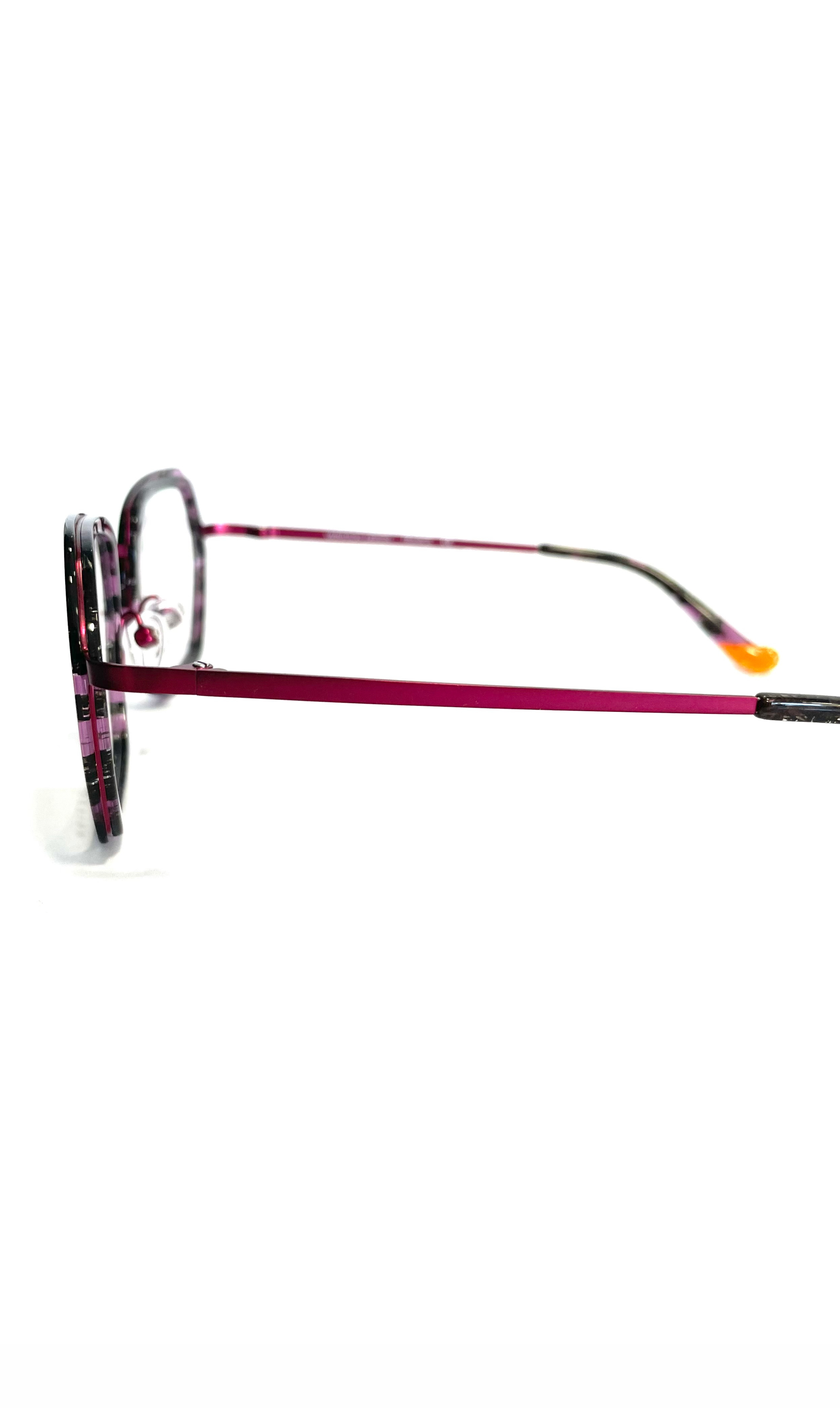 Lunettes V.Design Violettes et Noires 