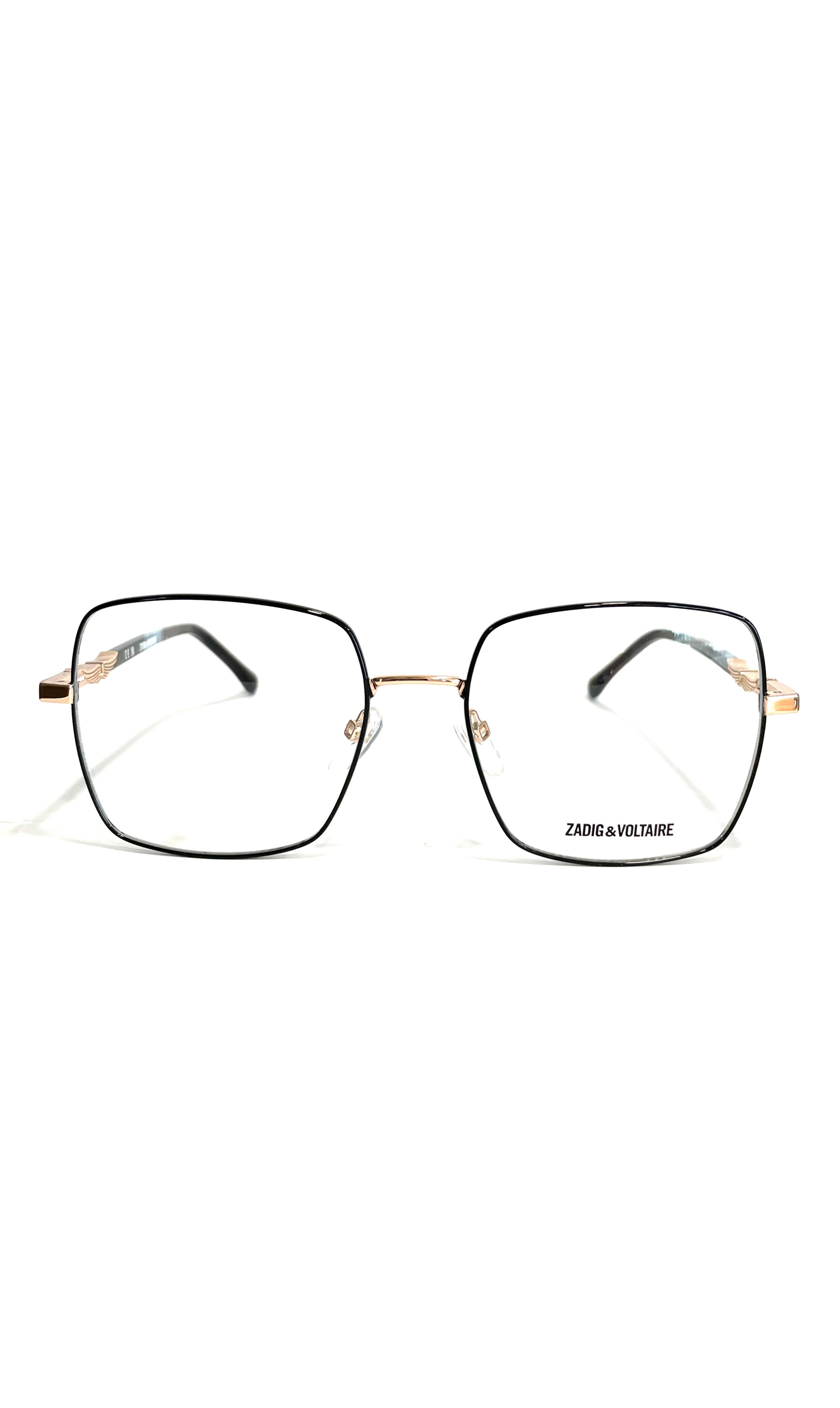 Lunettes Zadi & Voltaire en métal noir et rose